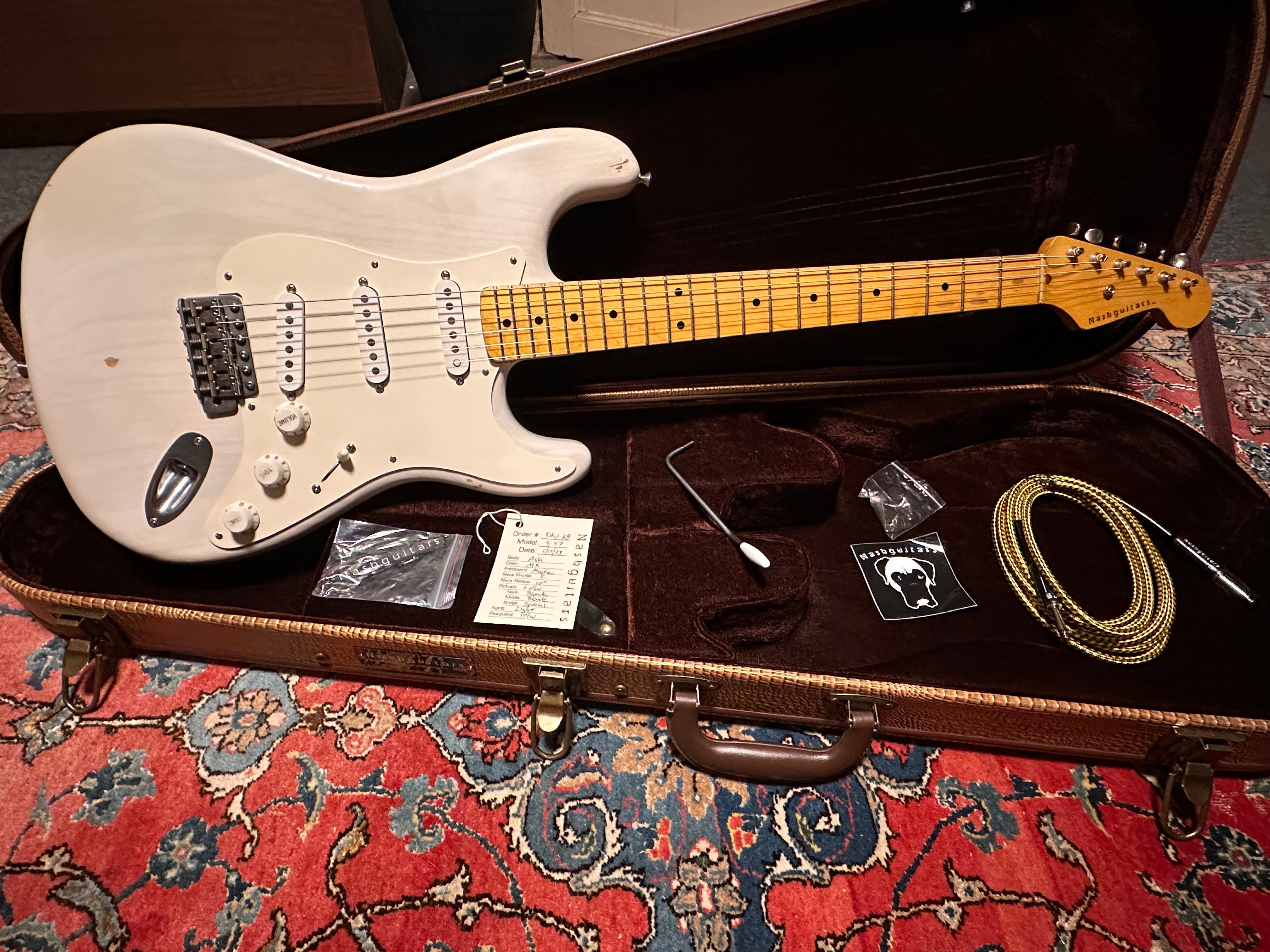 Nash S-57 Relic 2023 White Blonde
