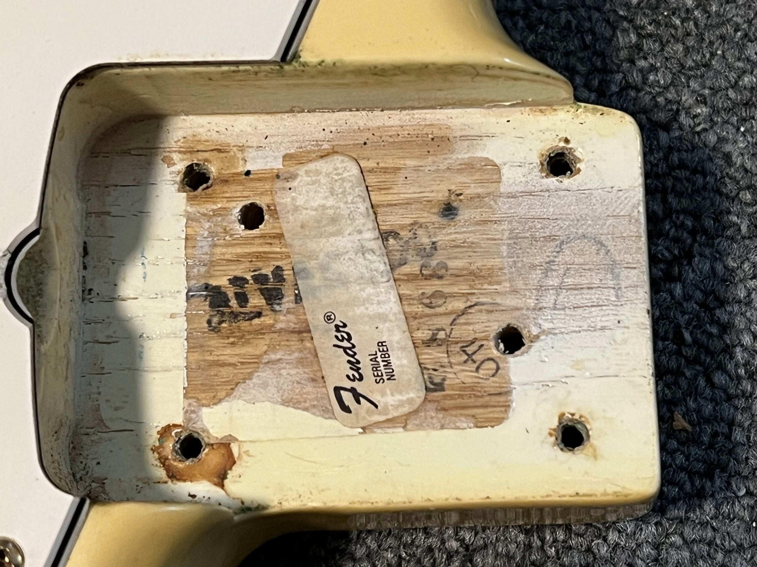 SOLD - 1983 The Strat Olympic White