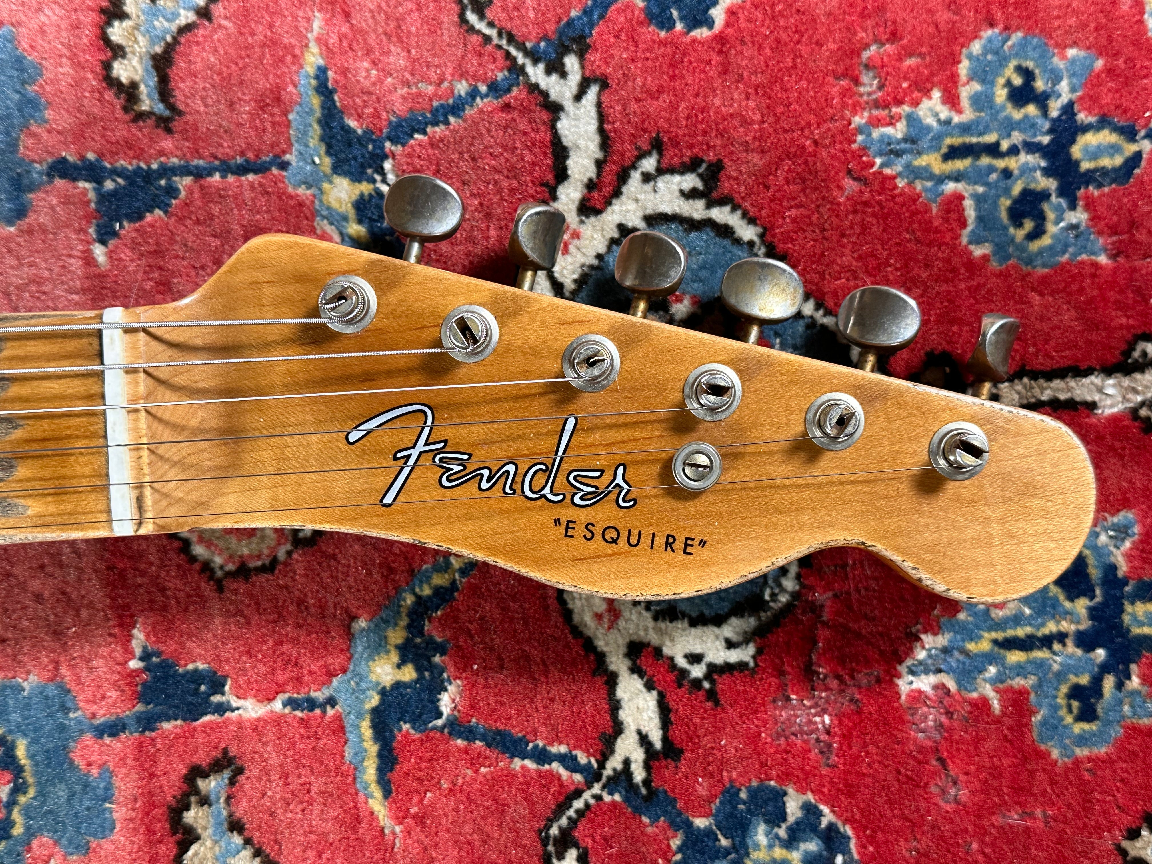 Fender Custom Shop '50 LTD Heavy Relic Double Esquire 2024 Black