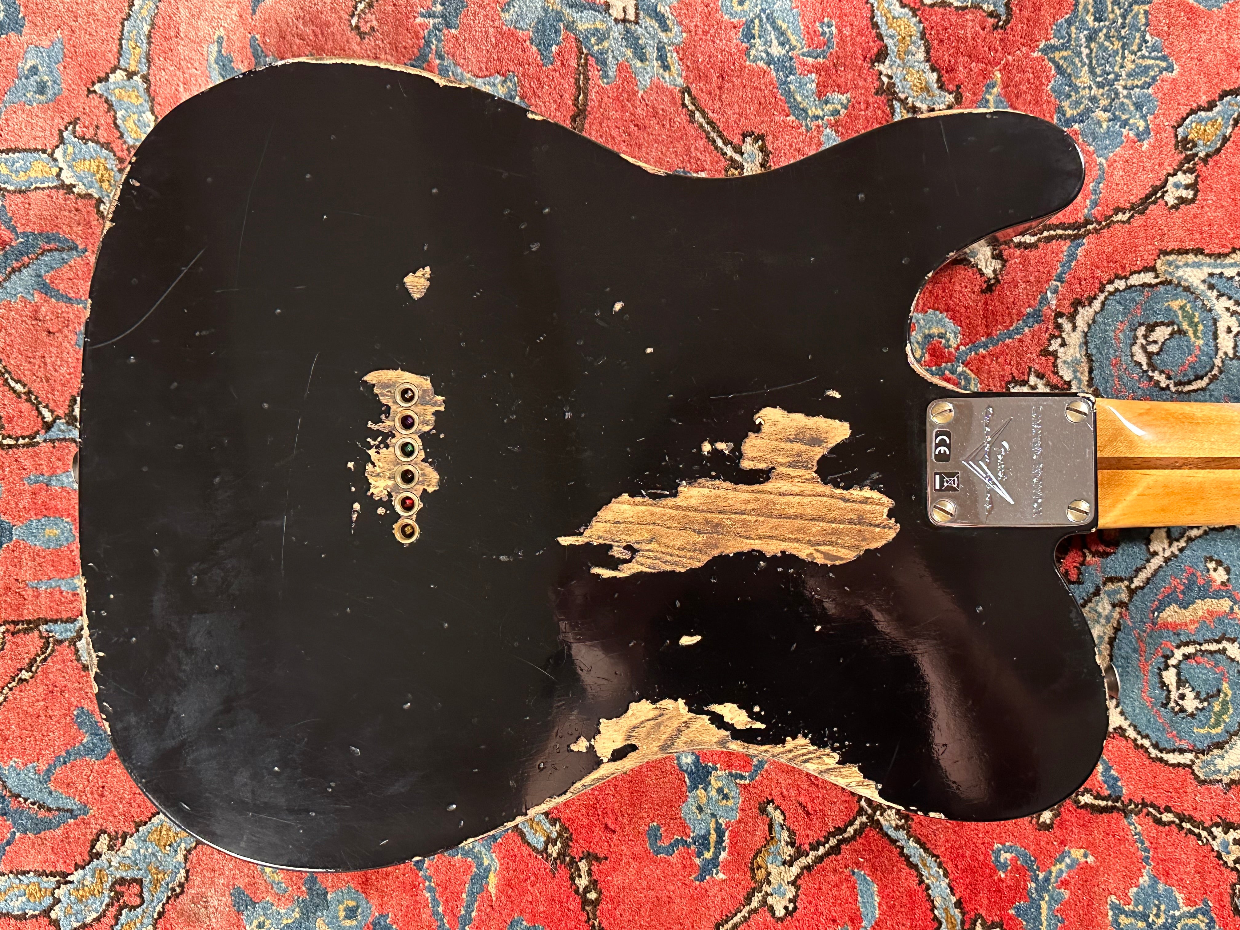 Fender Custom Shop '50 LTD Heavy Relic Double Esquire 2024 Black