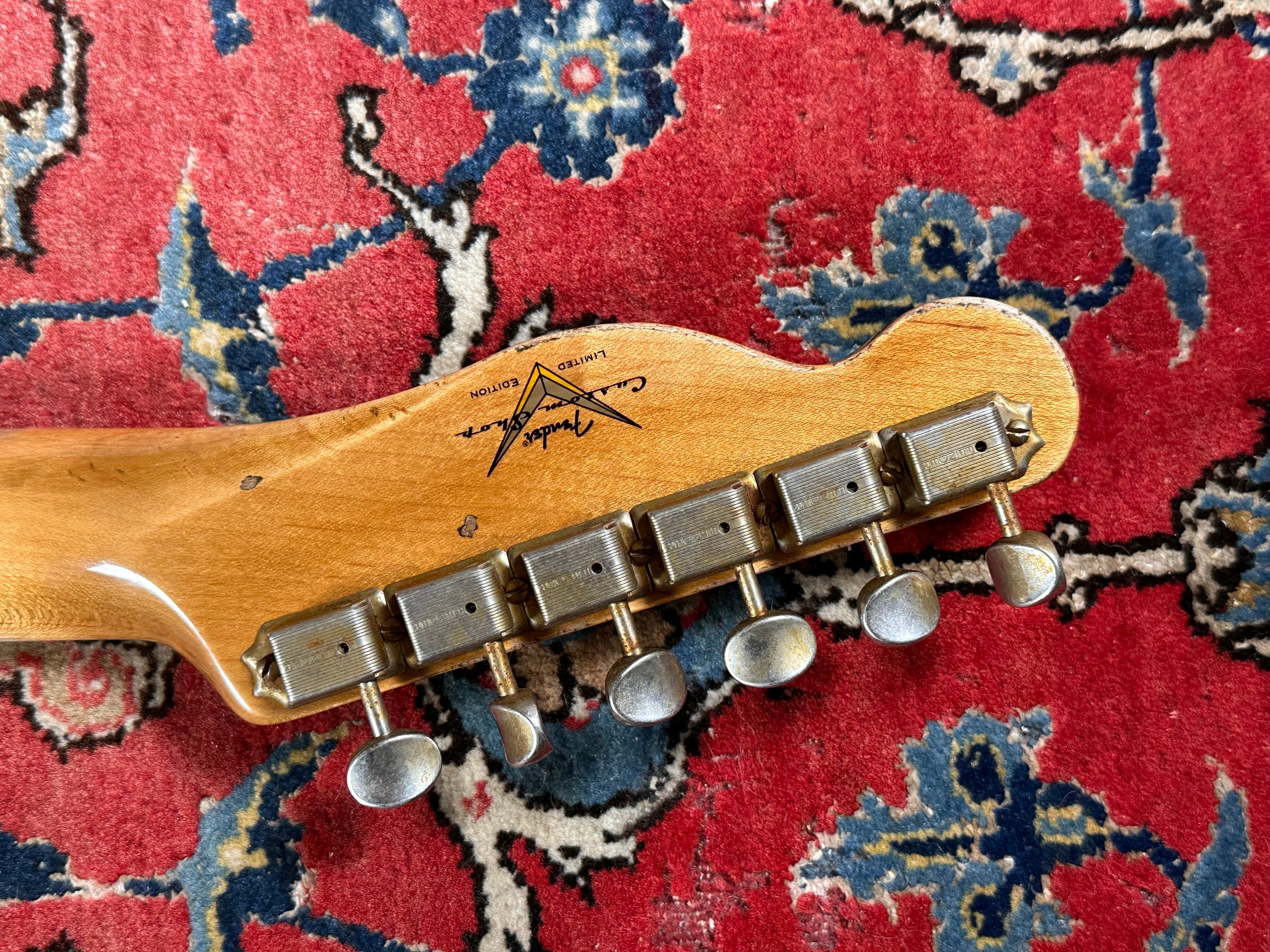 Fender Custom Shop '50 LTD Heavy Relic Double Esquire 2024 Black