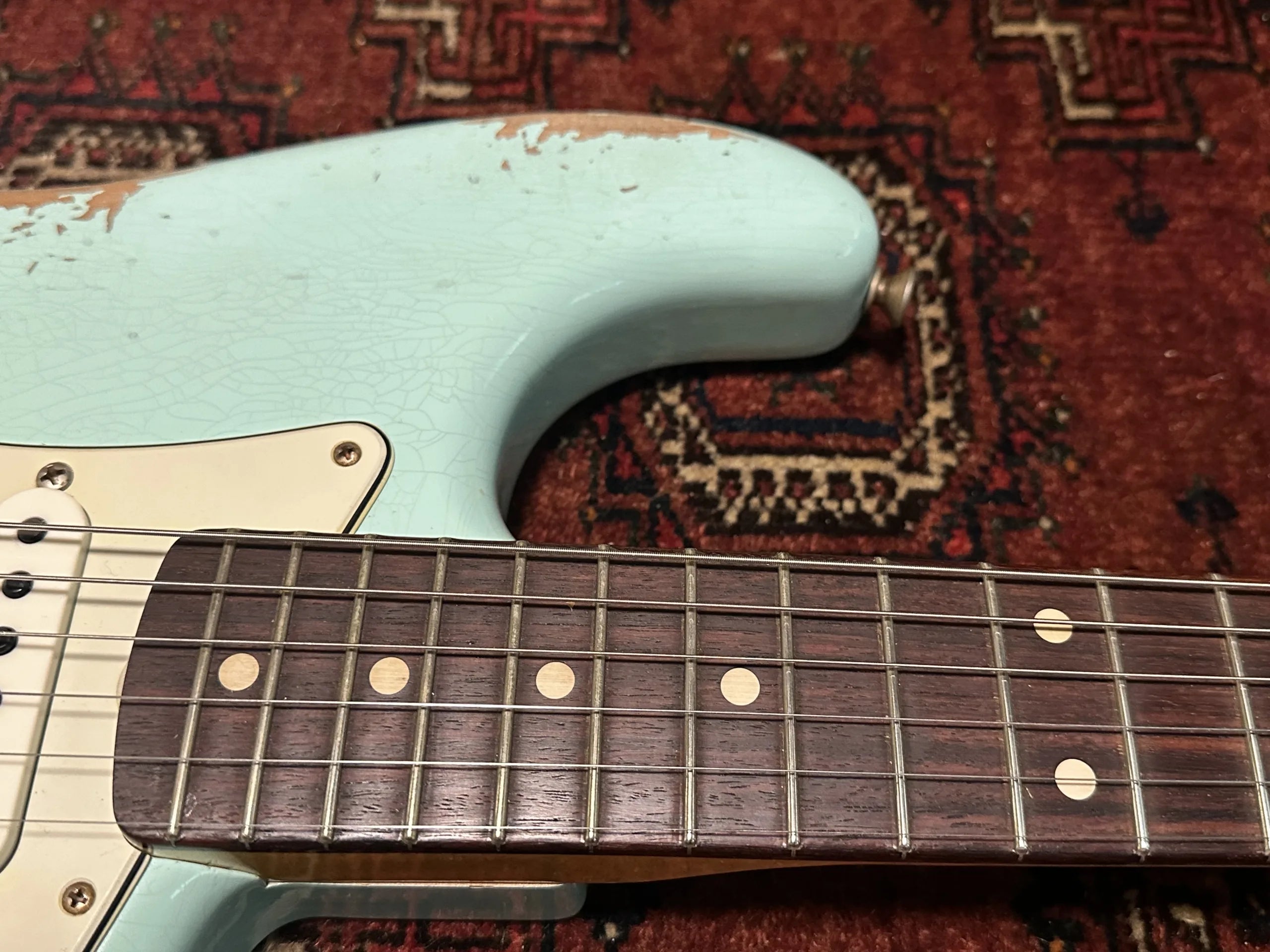 SOLD - 2021 Fender Custom Shop '60 Heavy Relic Stratocaster Surf Green