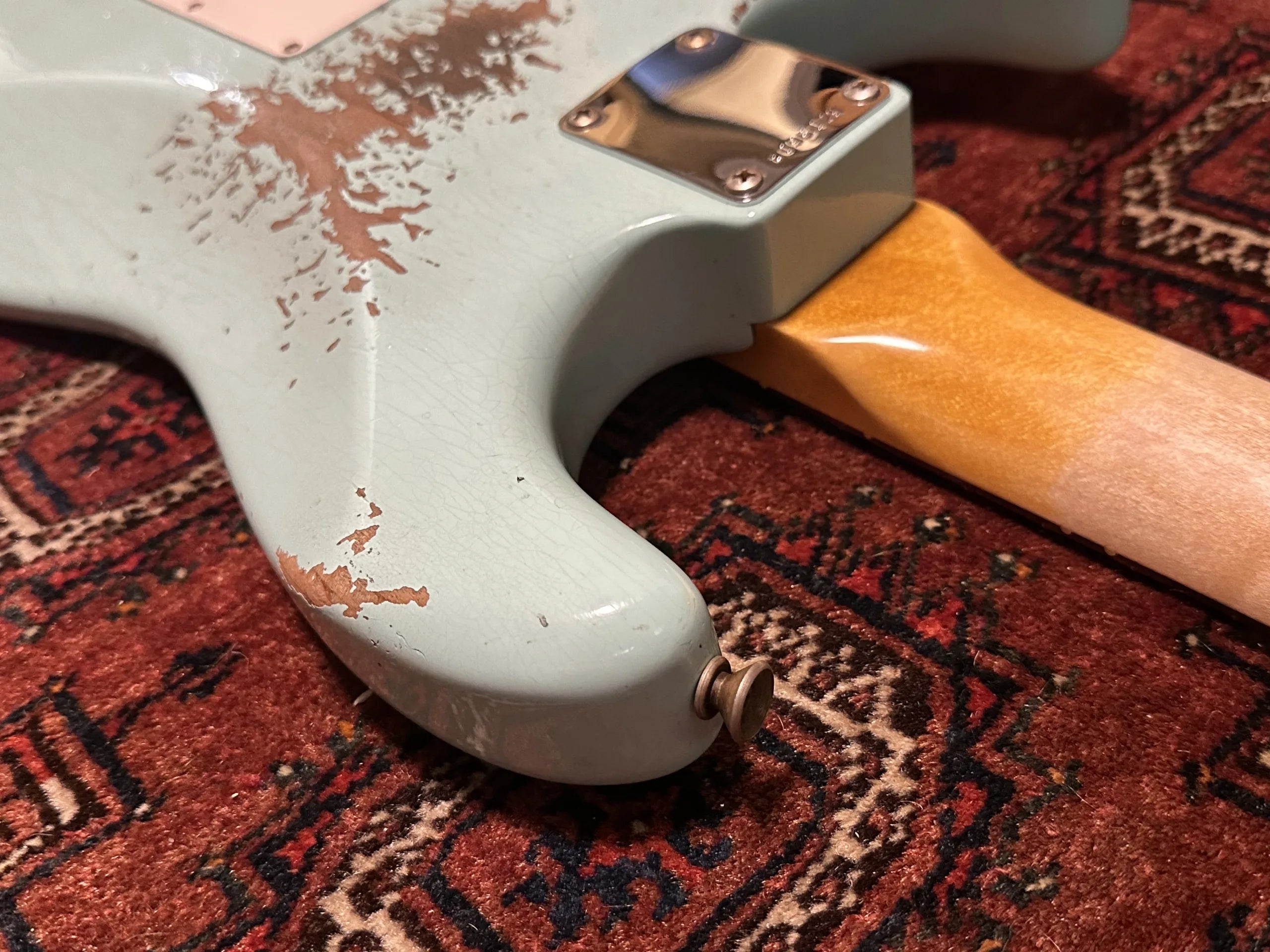 SOLD - 2021 Fender Custom Shop '60 Heavy Relic Stratocaster Surf Green