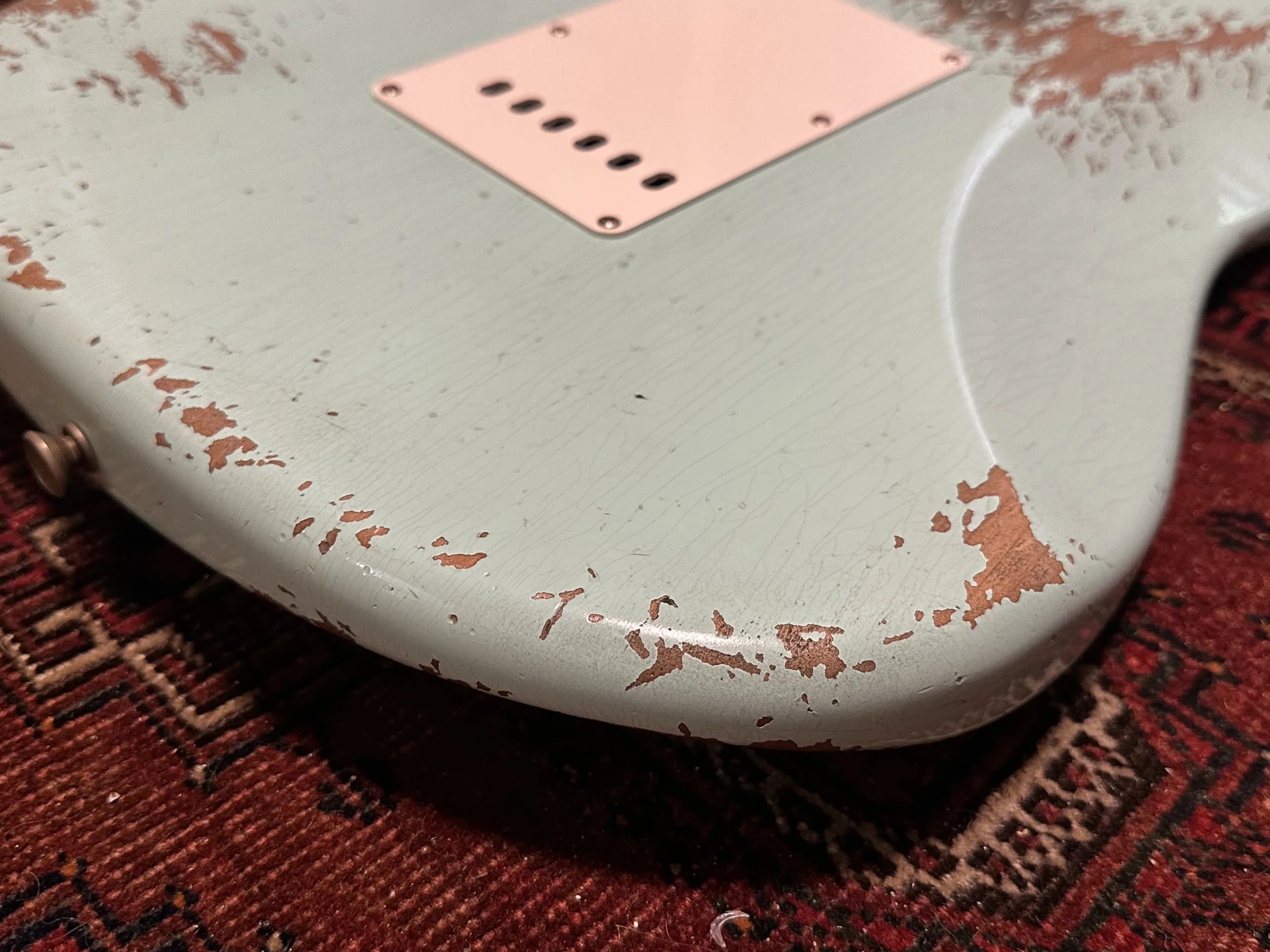 SOLD - 2021 Fender Custom Shop '60 Heavy Relic Stratocaster Surf Green