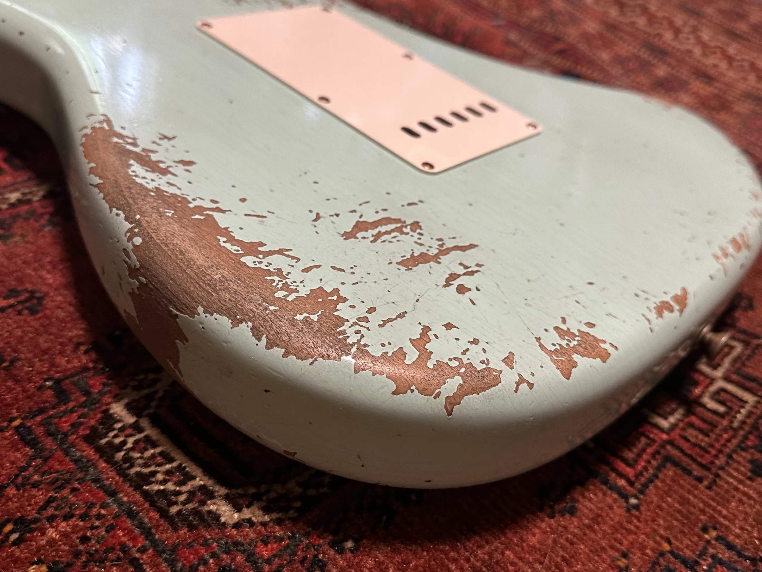 SOLD - 2021 Fender Custom Shop '60 Heavy Relic Stratocaster Surf Green