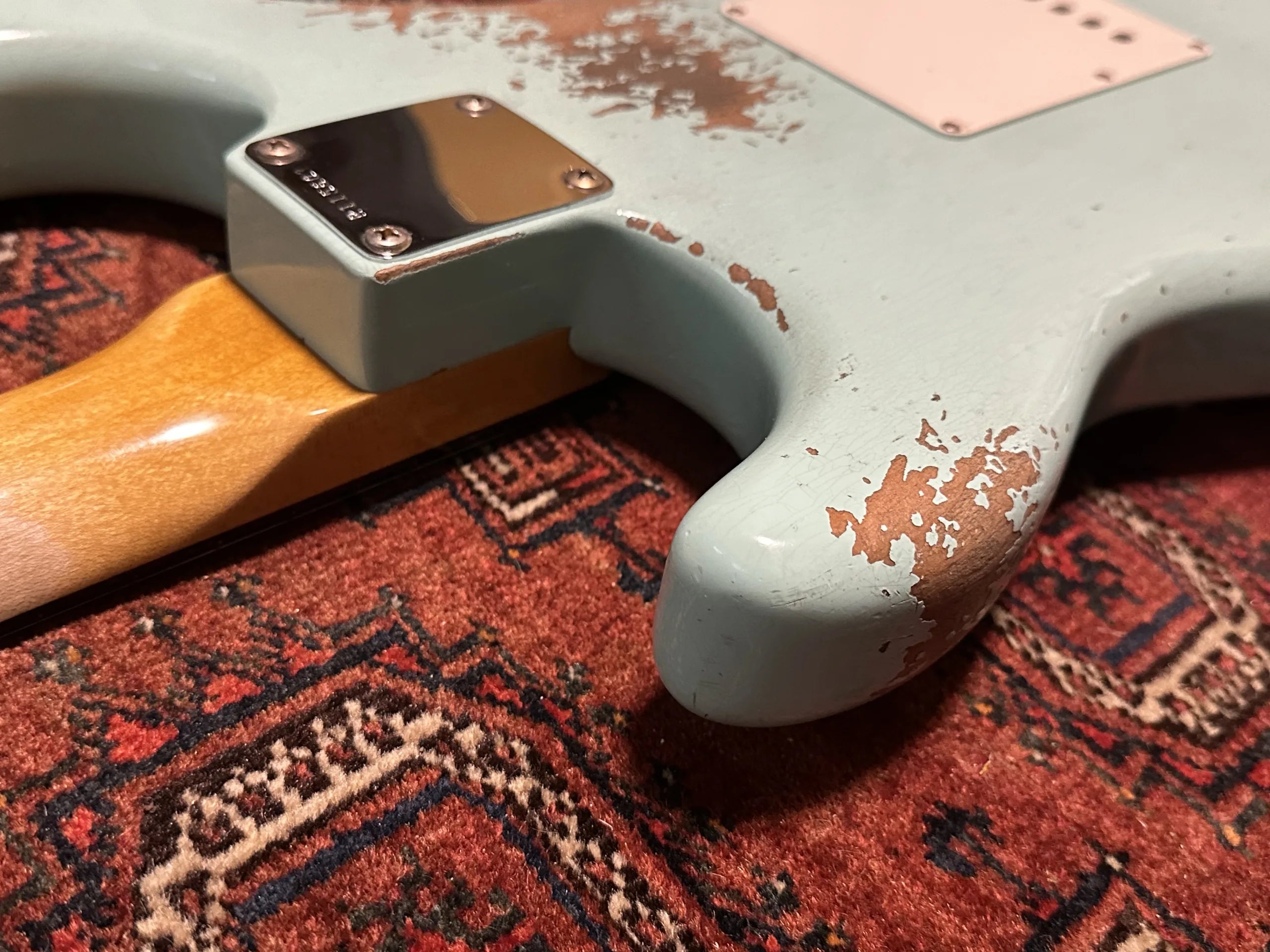 SOLD - 2021 Fender Custom Shop '60 Heavy Relic Stratocaster Surf Green
