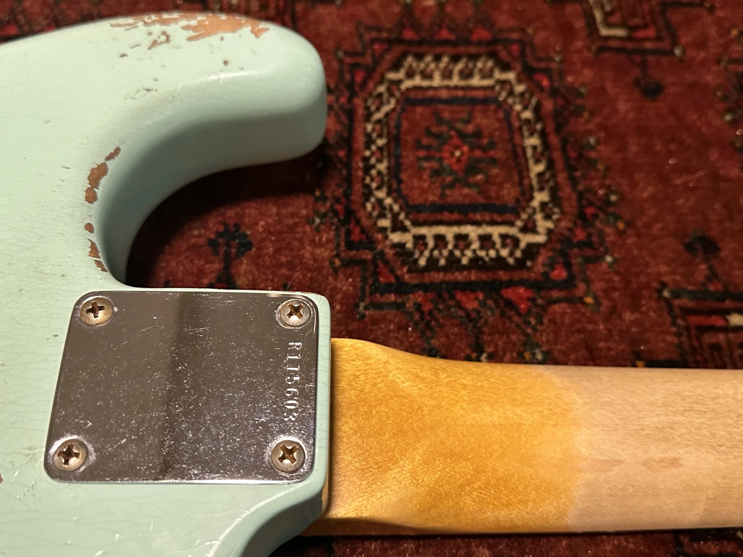 SOLD - 2021 Fender Custom Shop '60 Heavy Relic Stratocaster Surf Green