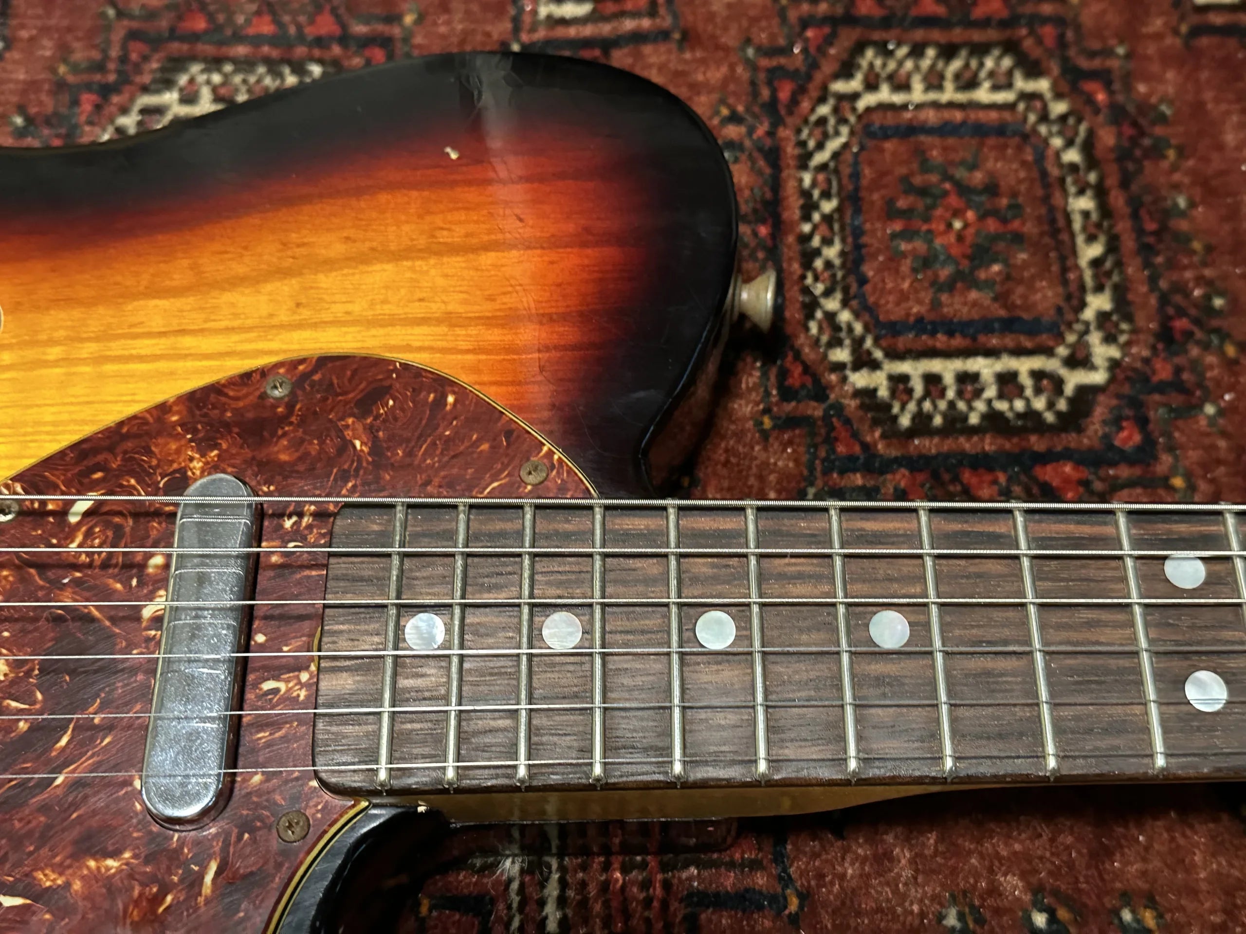 SOLD - 2020 Fender Custom Shop Telecaster Thinline '60s LTD Journeyman Sunburst