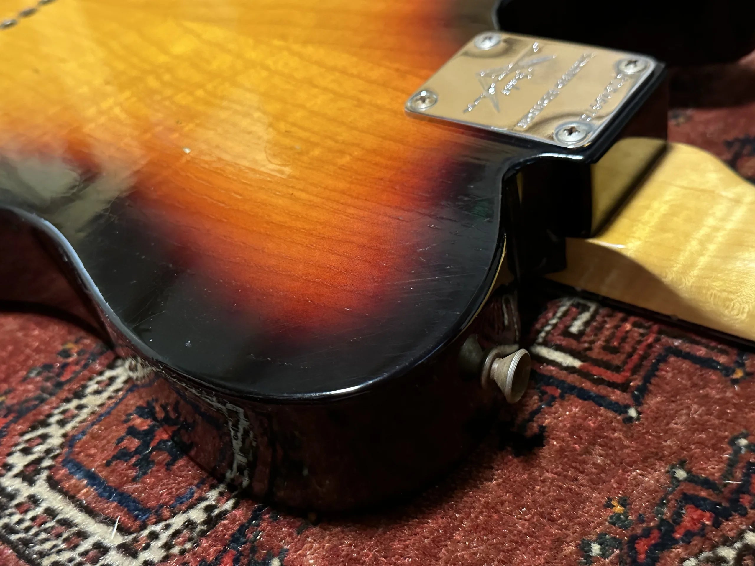 SOLD - 2020 Fender Custom Shop Telecaster Thinline '60s LTD Journeyman Sunburst