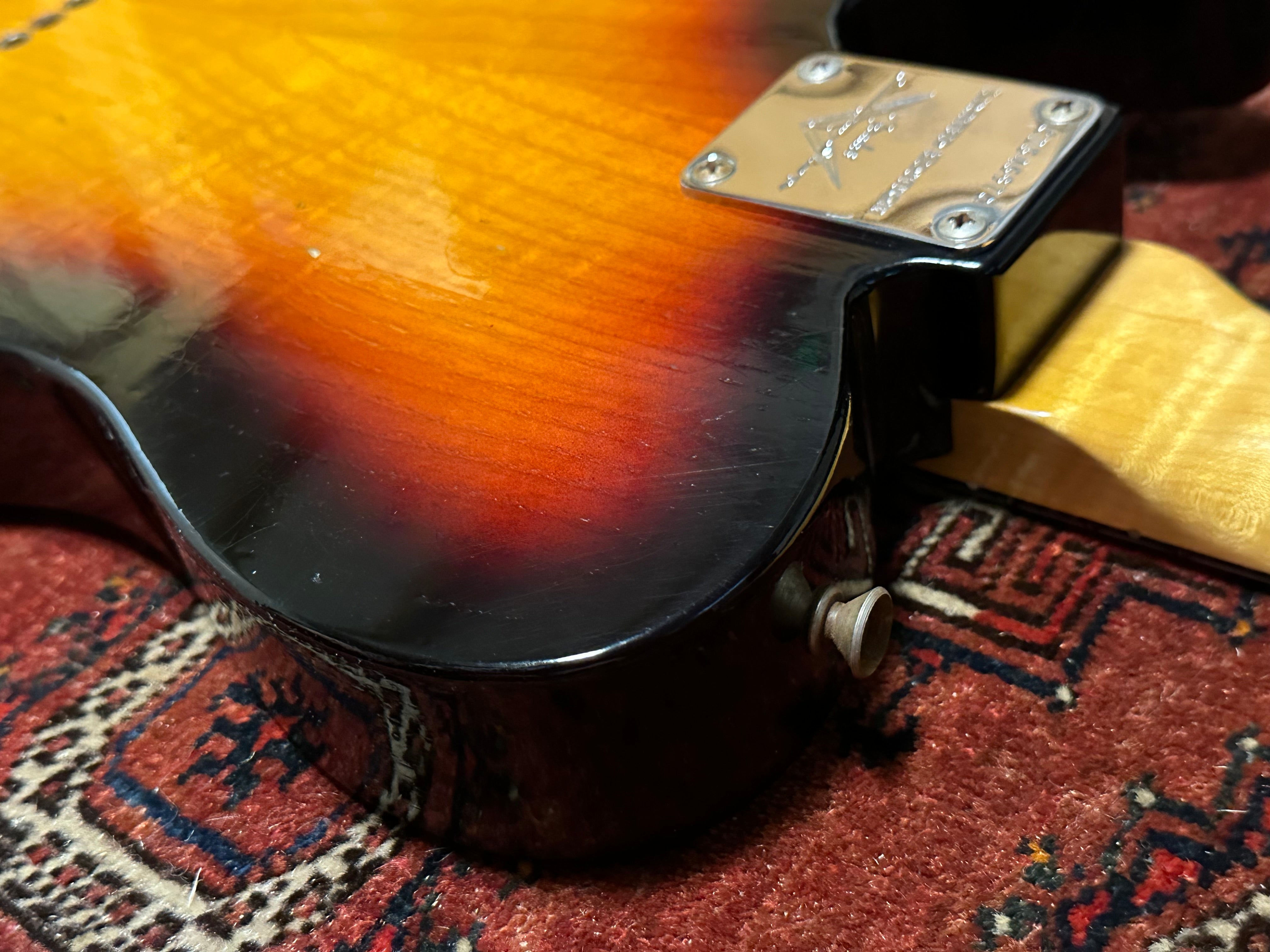 SOLD – 2020 Fender Custom Shop ’60s Thinline LTD Journeyman Telecaster Sunburst
