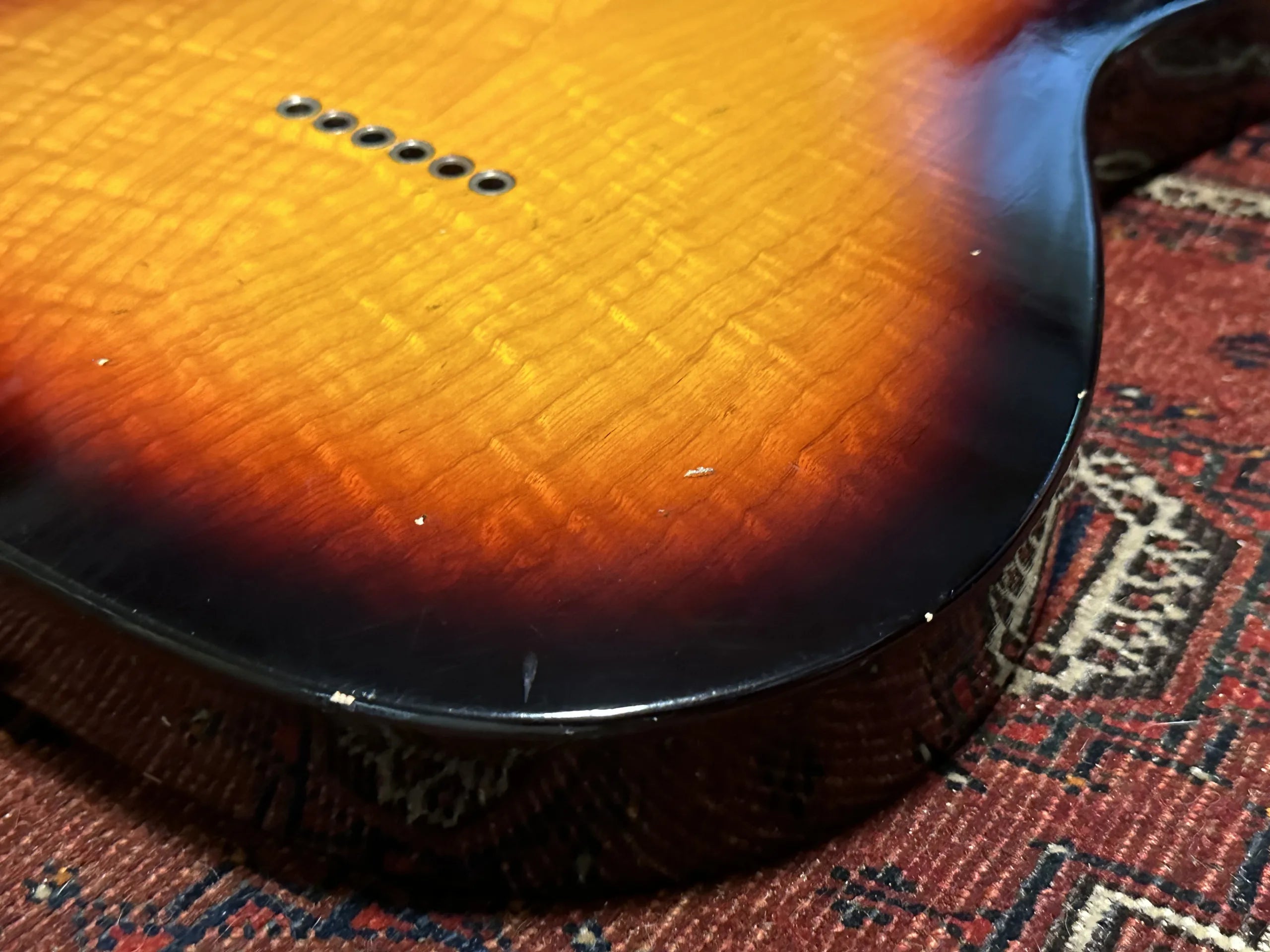 SOLD - 2020 Fender Custom Shop Telecaster Thinline '60s LTD Journeyman Sunburst