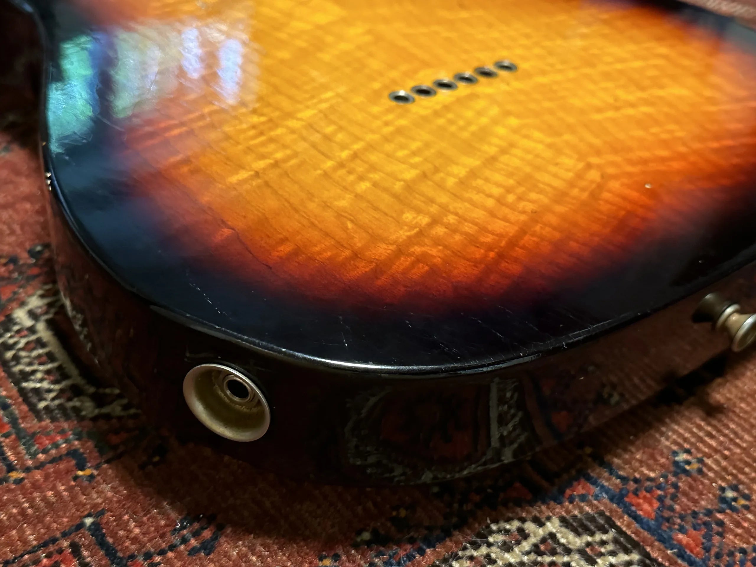 SOLD - 2020 Fender Custom Shop Telecaster Thinline '60s LTD Journeyman Sunburst
