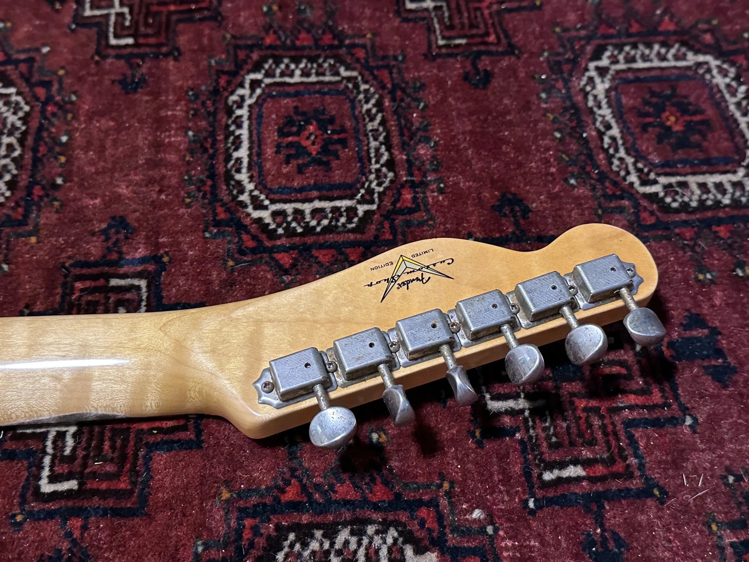 SOLD - 2020 Fender Custom Shop Telecaster Thinline '60s LTD Journeyman Sunburst