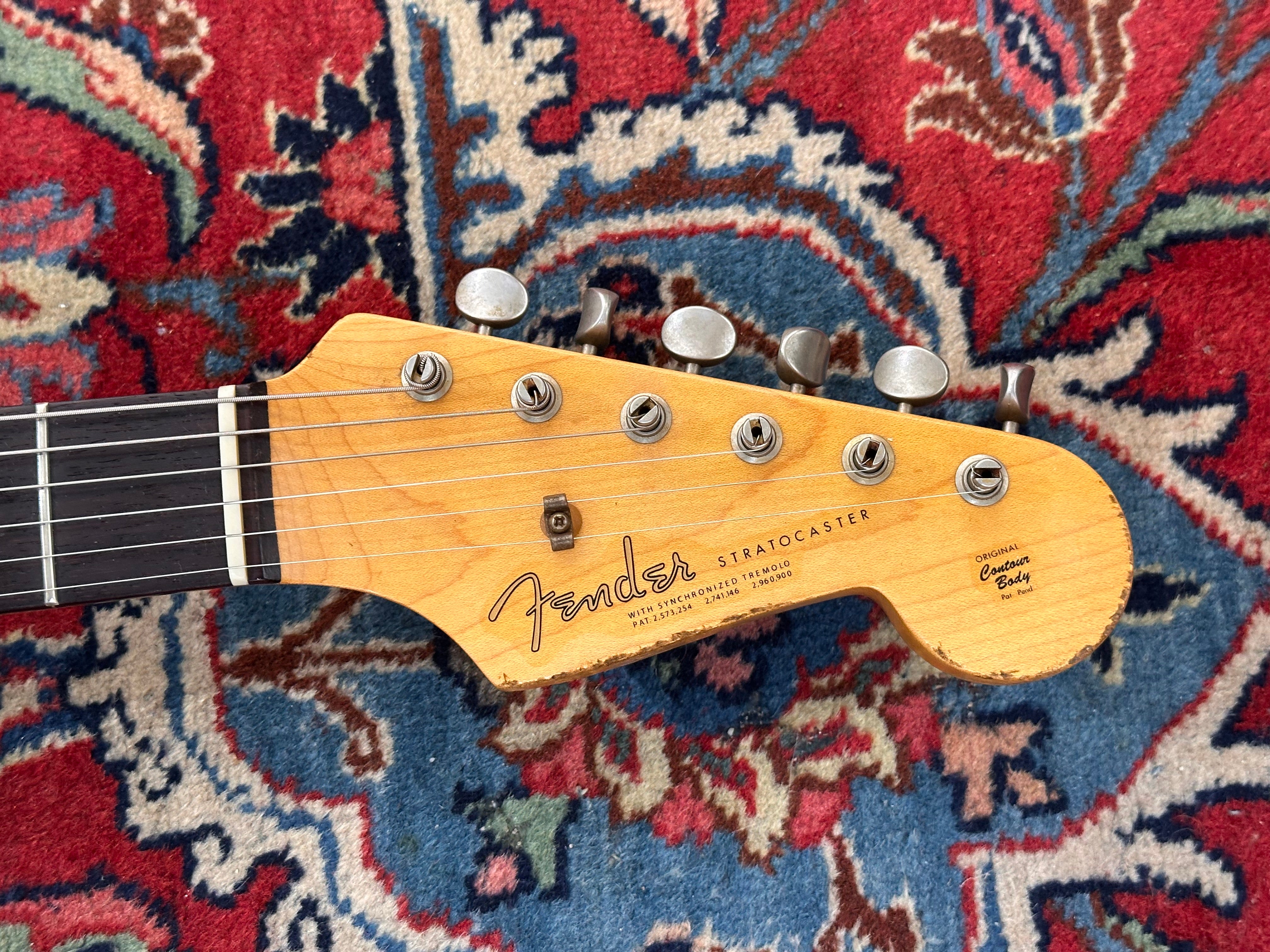 Fender Custom Shop '64 Heavy Relic (SRV Charley Inspired) 2008 Olympic White