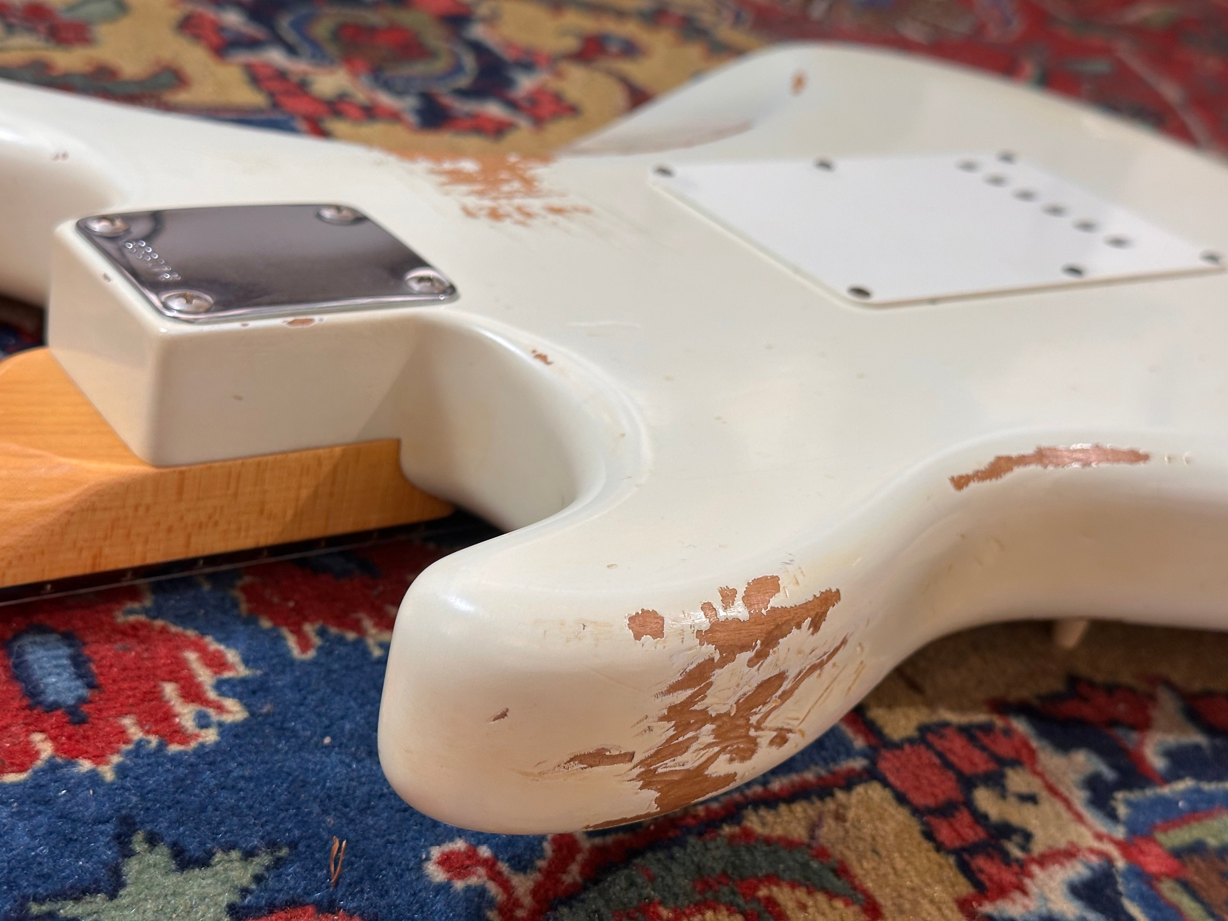 Fender Custom Shop '64 Heavy Relic (SRV Charley Inspired) 2008 Olympic White