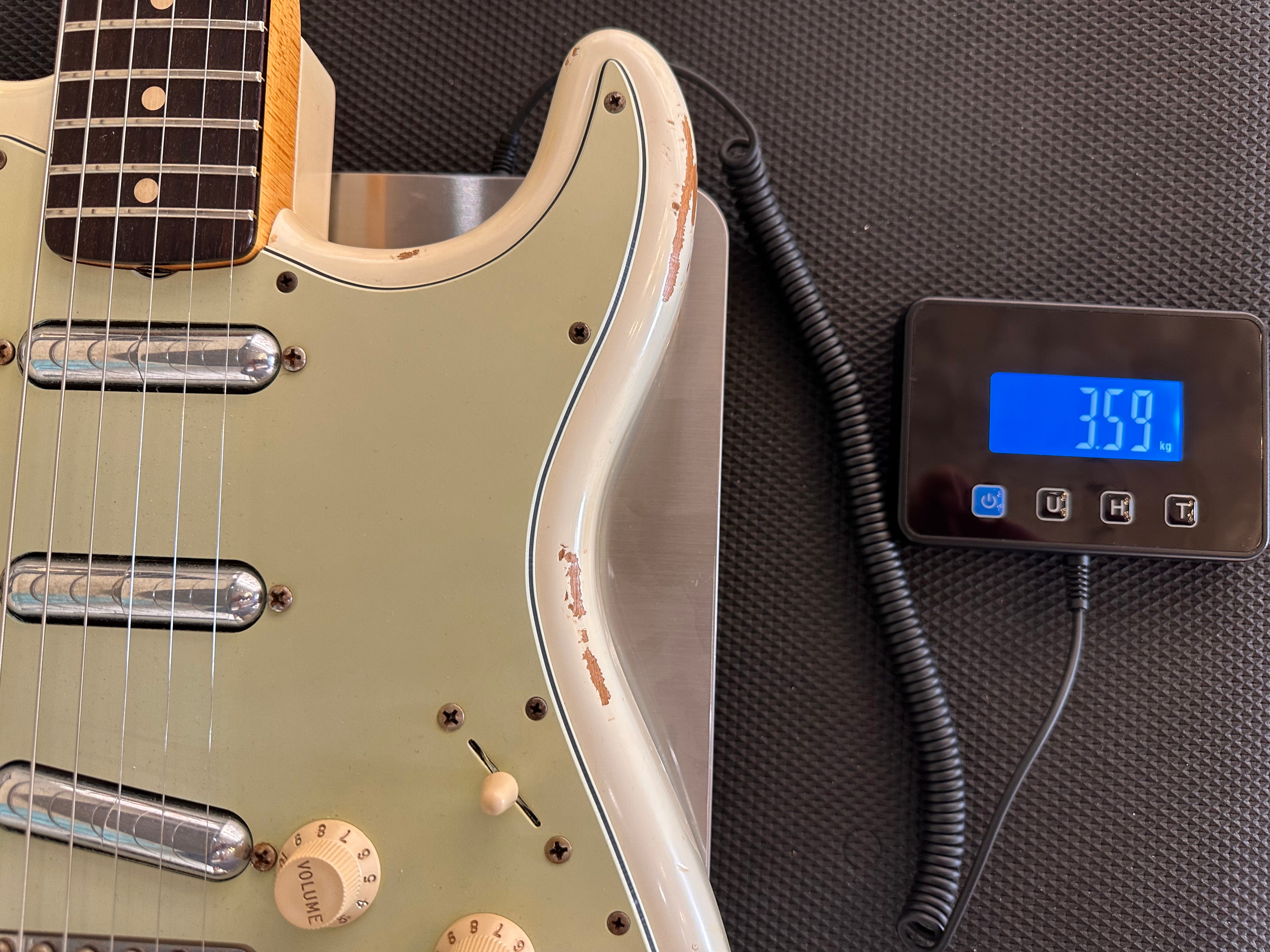 Fender Custom Shop '64 Heavy Relic (SRV Charley Inspired) 2008 Olympic White