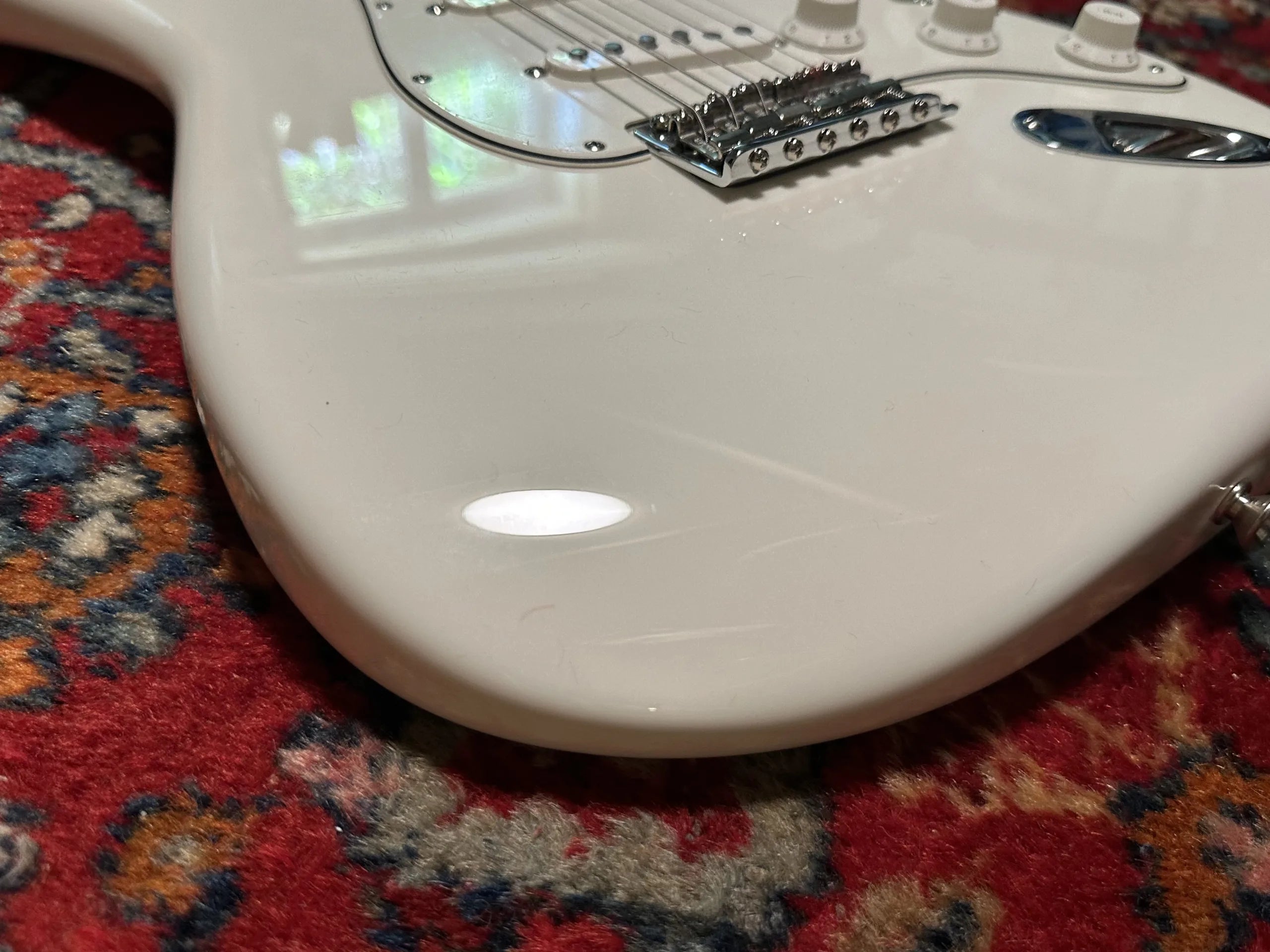 SOLD - 2023 Fender Custom Shop Robin Trower Signature NOS Stratocaster Arctic White