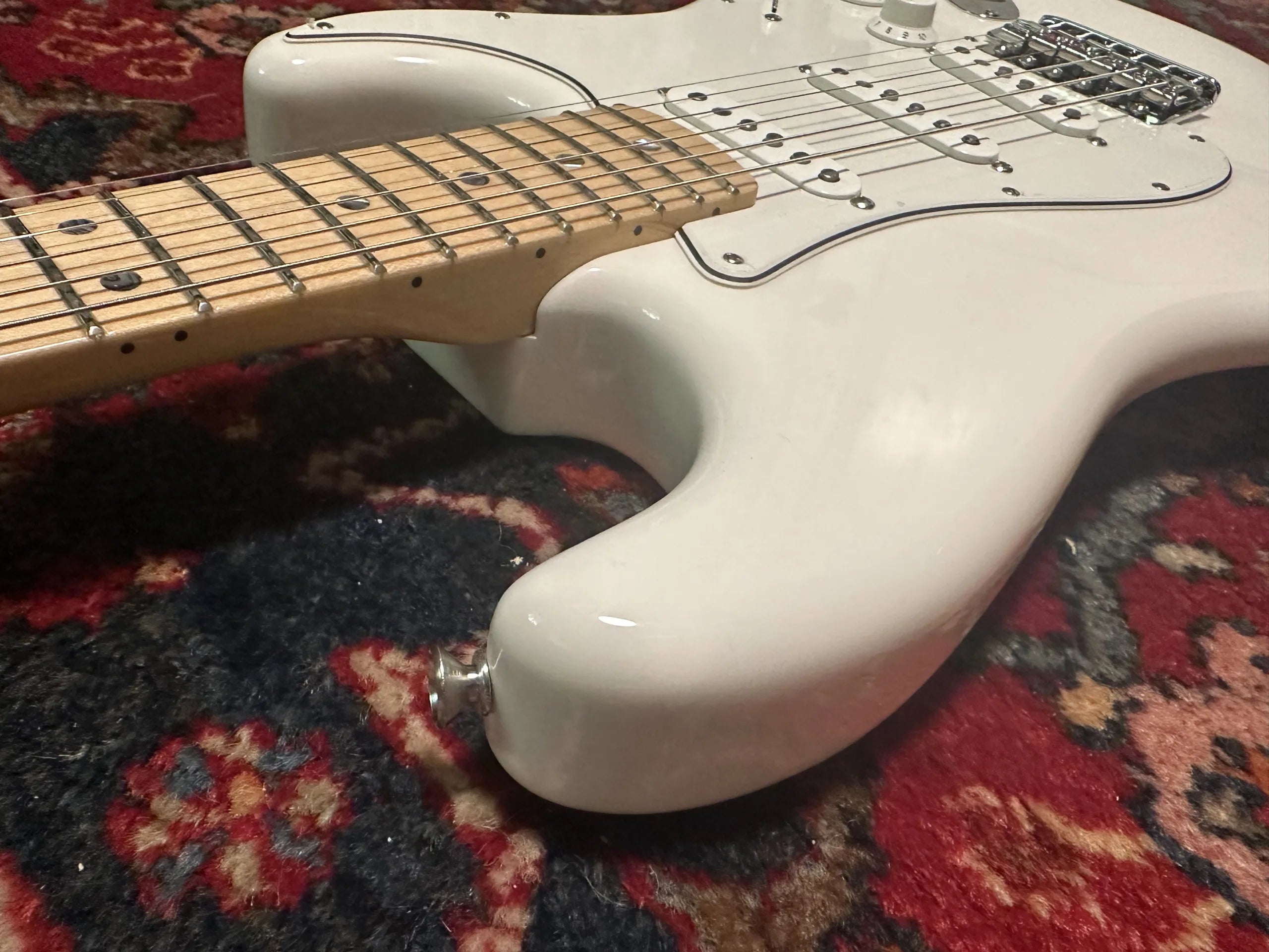 SOLD - 2023 Fender Custom Shop Robin Trower Signature NOS Stratocaster Arctic White