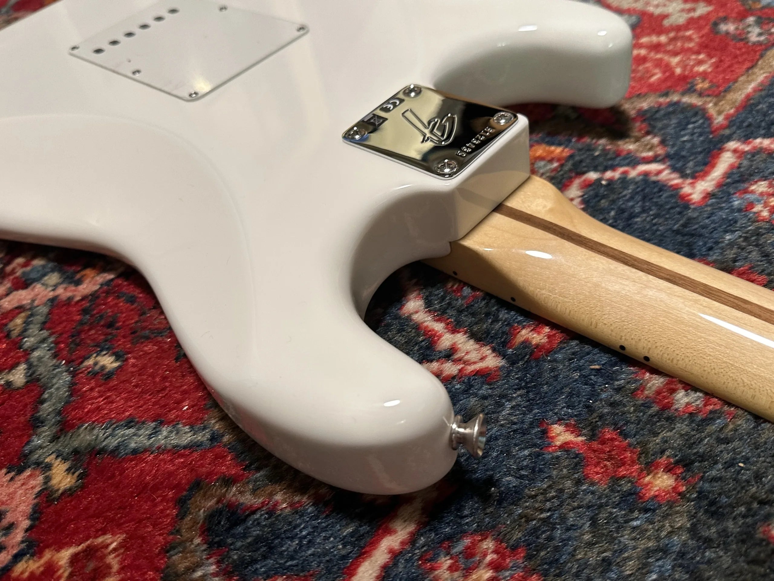 SOLD - 2023 Fender Custom Shop Robin Trower Signature NOS Stratocaster Arctic White