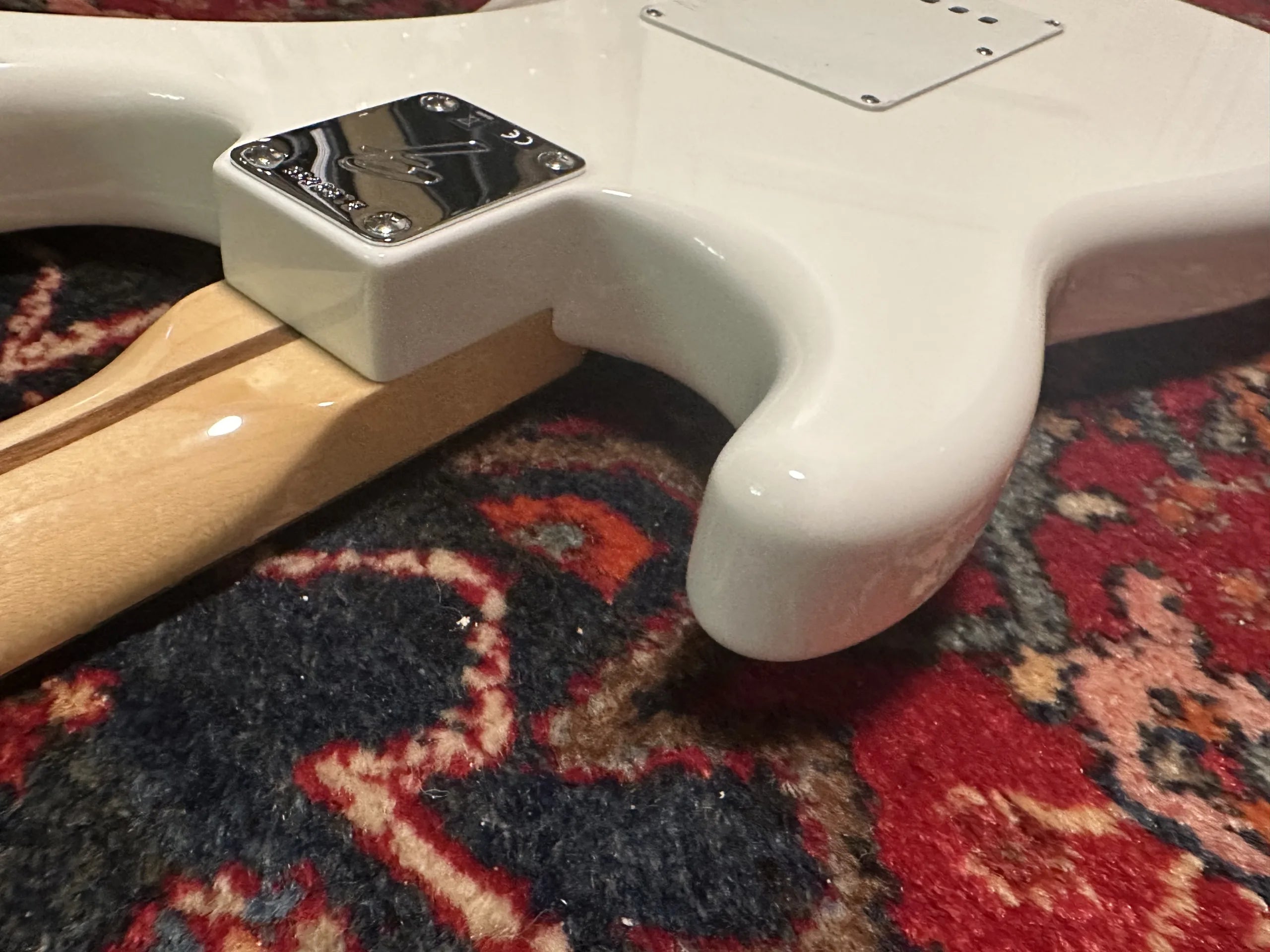 SOLD - 2023 Fender Custom Shop Robin Trower Signature NOS Stratocaster Arctic White