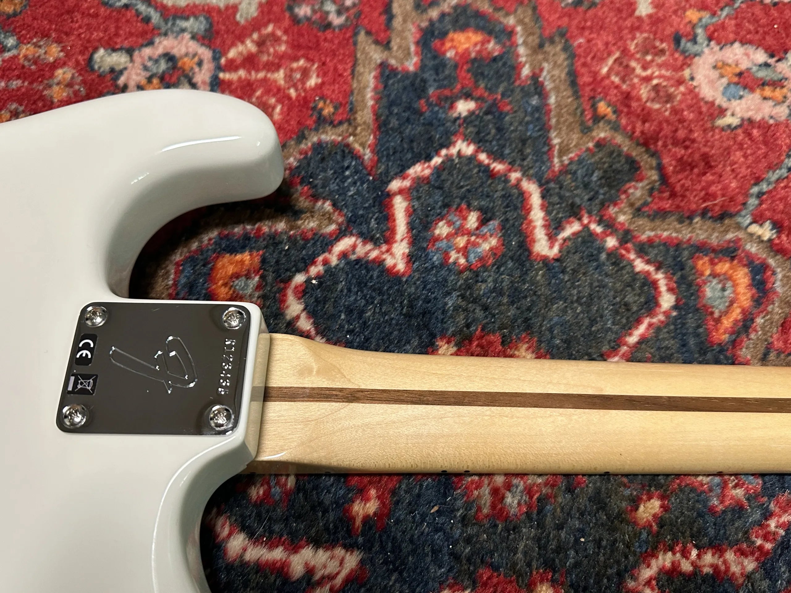 SOLD - 2023 Fender Custom Shop Robin Trower Signature NOS Stratocaster Arctic White