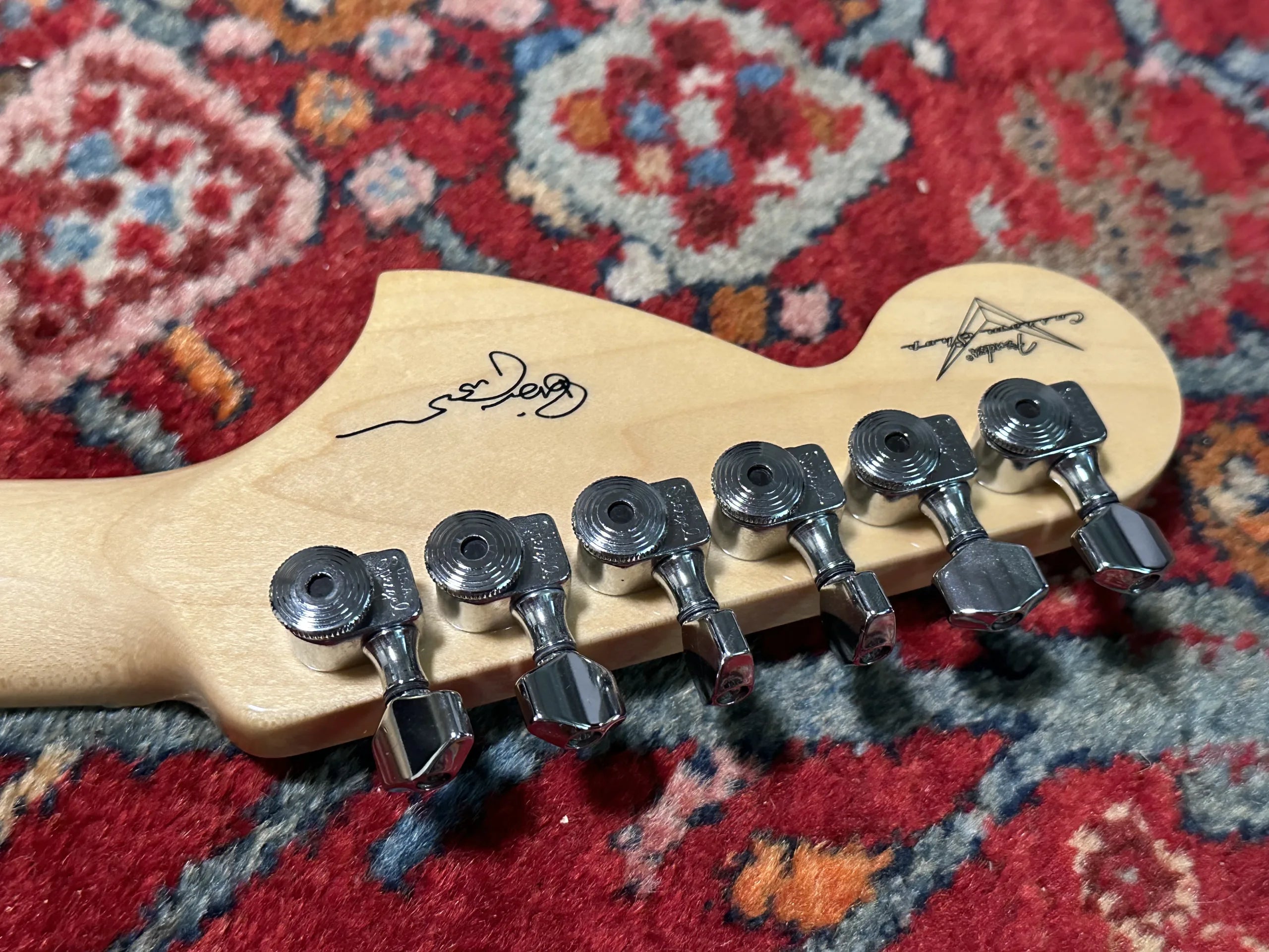 SOLD - 2023 Fender Custom Shop Robin Trower Signature NOS Stratocaster Arctic White