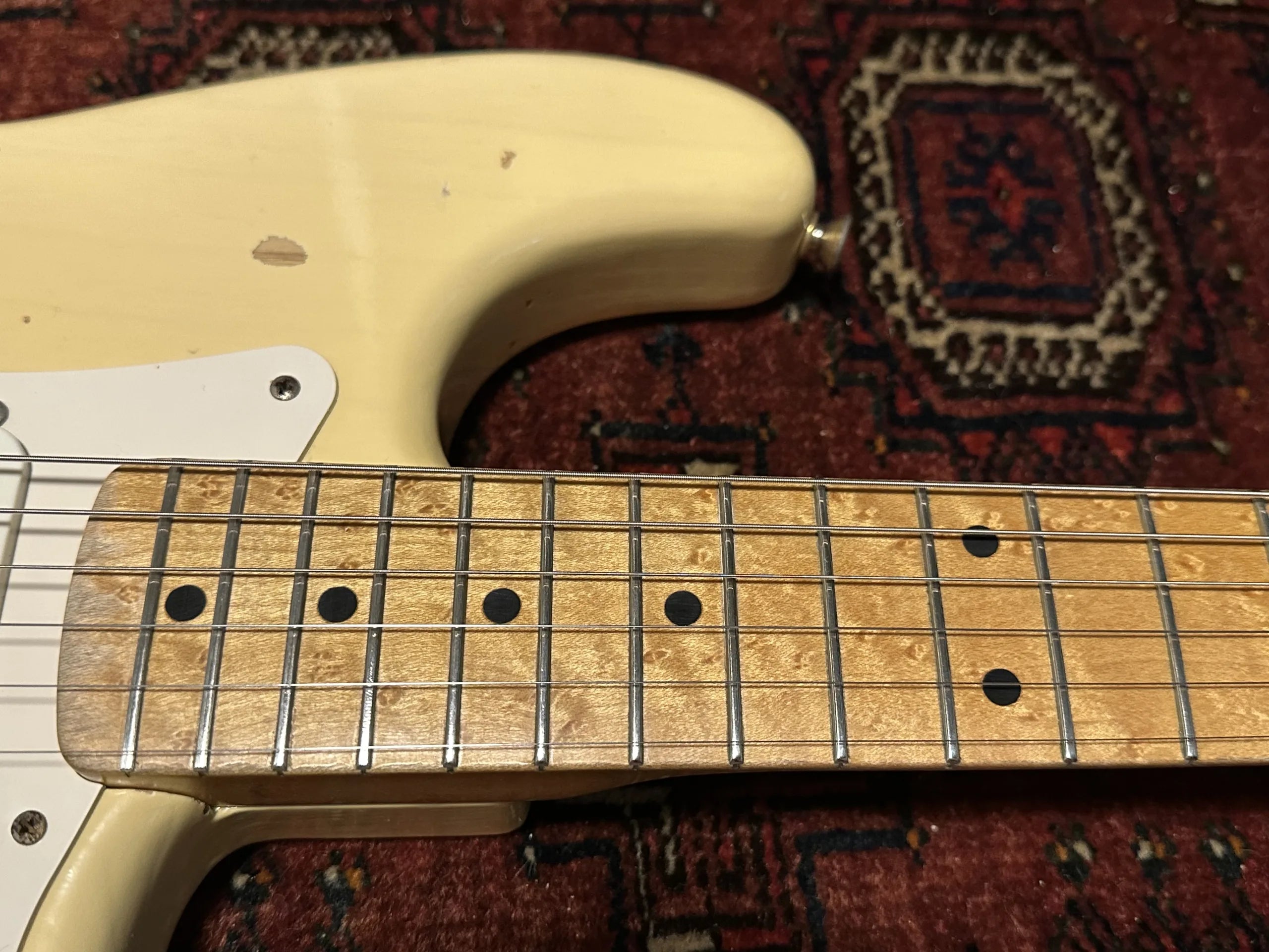 SOLD - 1997 Fender Custom Shop '50s Cunetto Relic Stratocaster Vintage Blonde