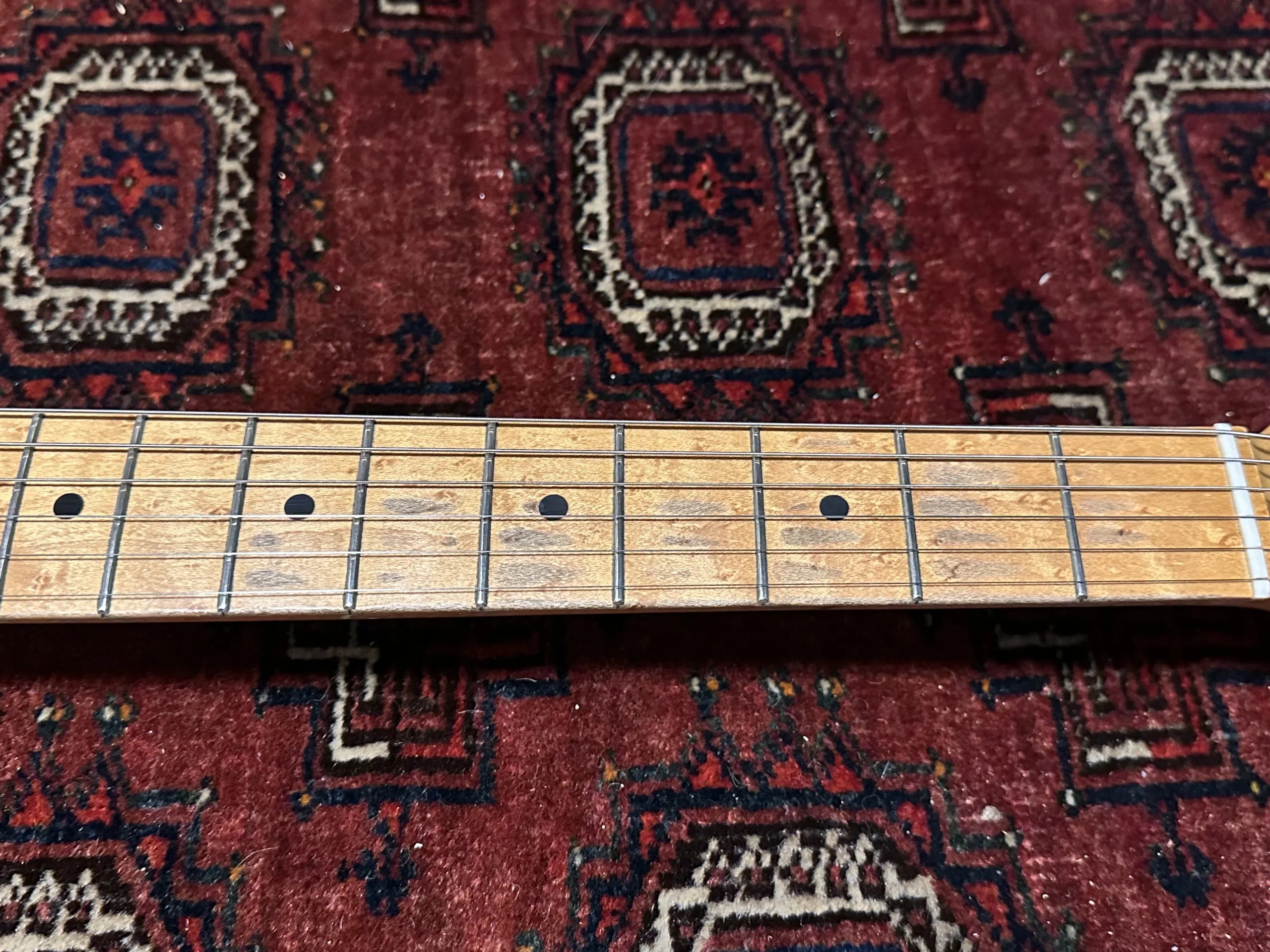 SOLD - 1997 Fender Custom Shop '50s Cunetto Relic Stratocaster Vintage Blonde