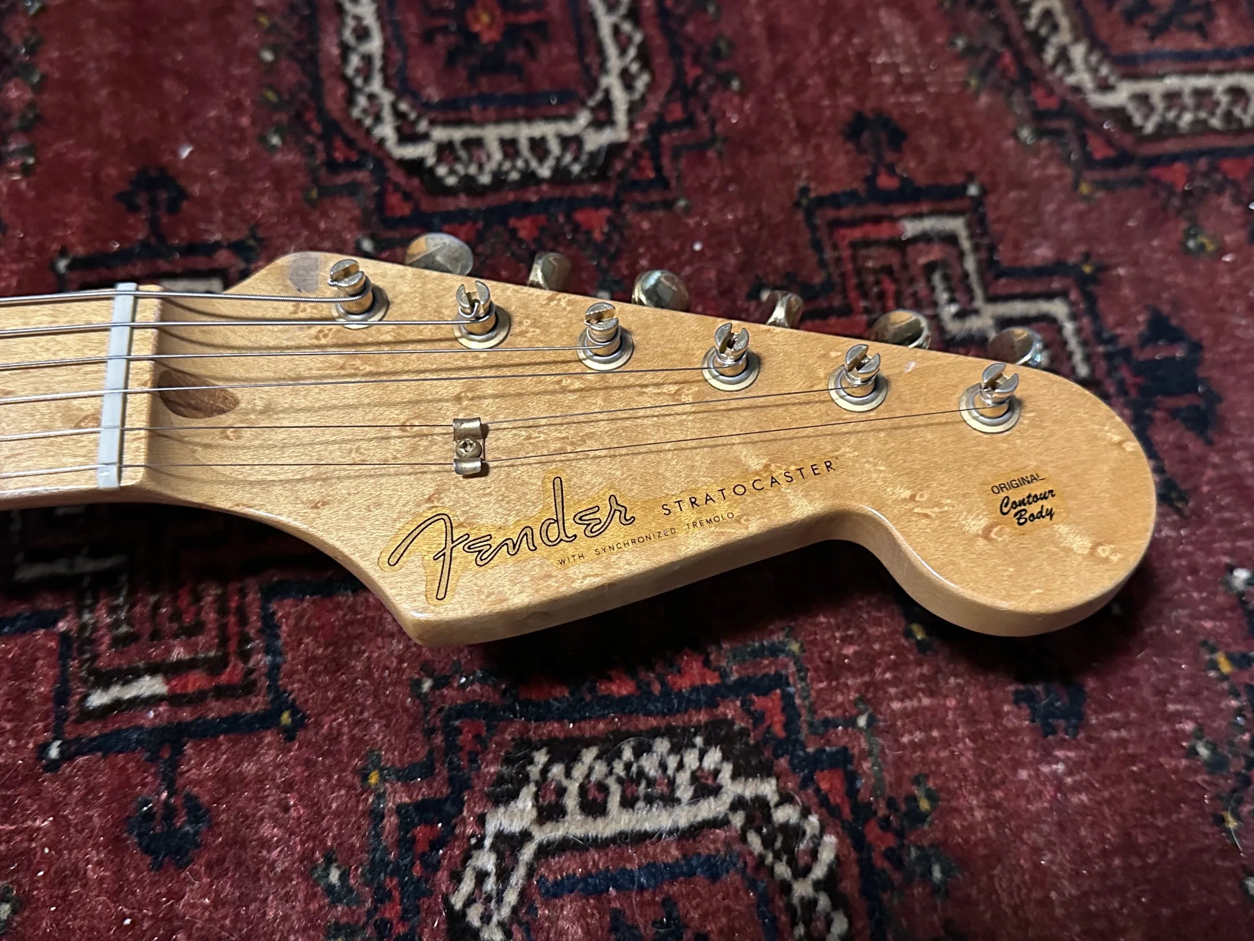 SOLD - 1997 Fender Custom Shop '50s Cunetto Relic Stratocaster Vintage Blonde