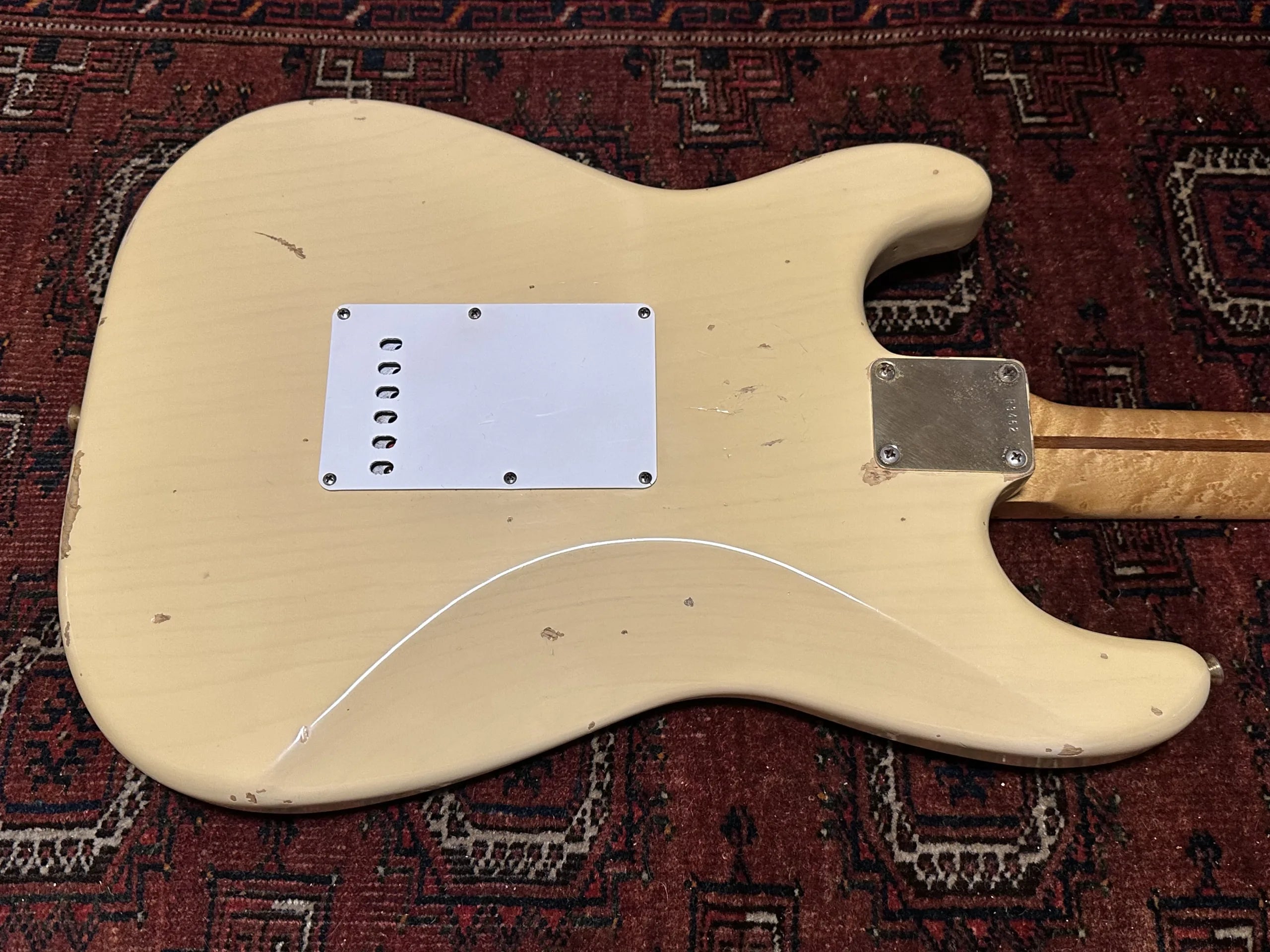 SOLD - 1997 Fender Custom Shop '50s Cunetto Relic Stratocaster Vintage Blonde