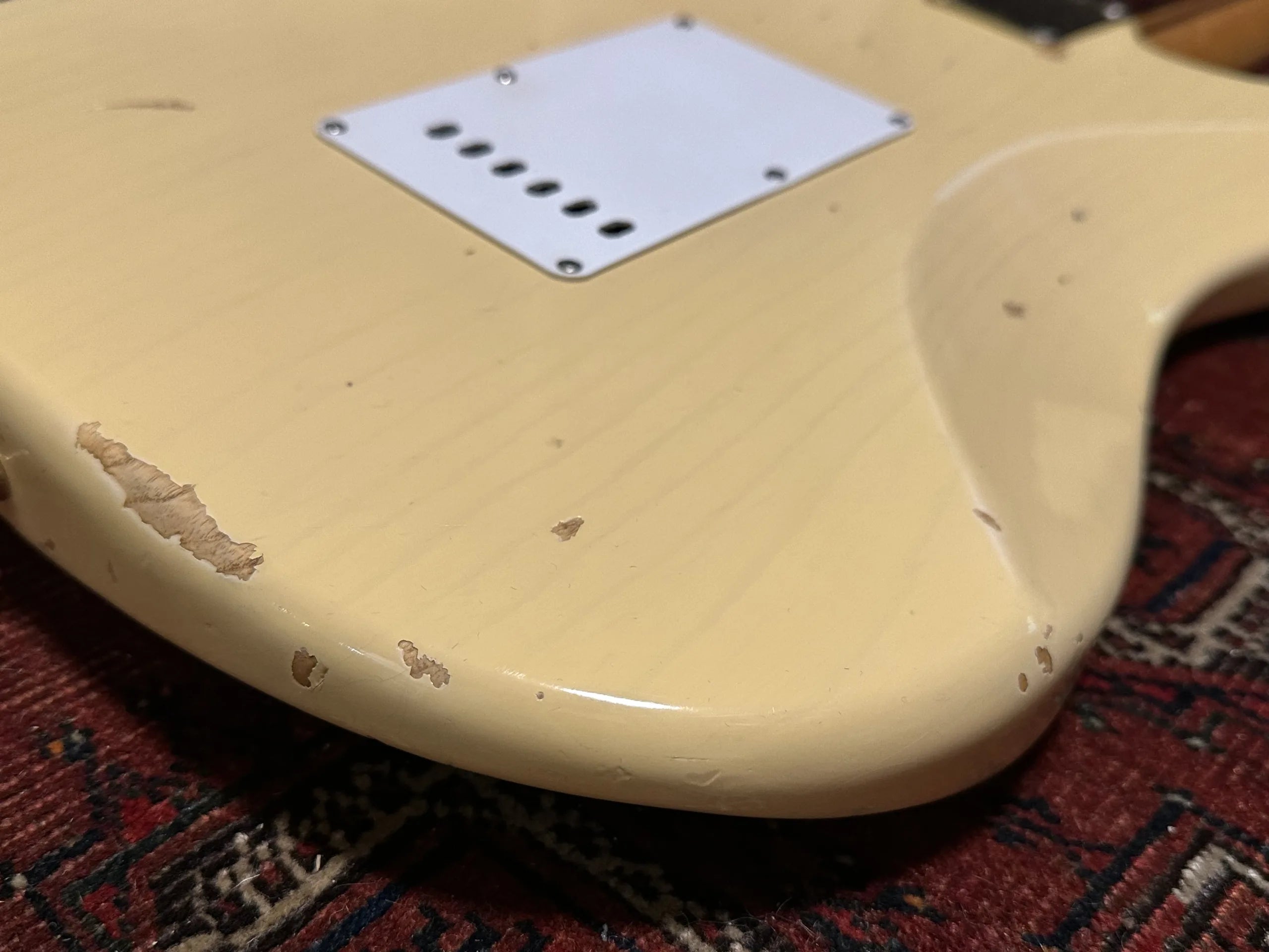 SOLD - 1997 Fender Custom Shop '50s Cunetto Relic Stratocaster Vintage Blonde