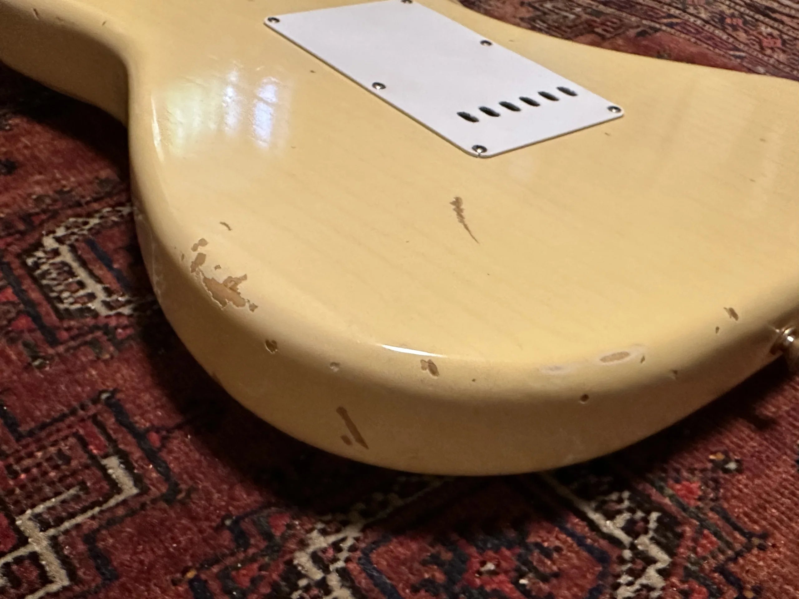 SOLD - 1997 Fender Custom Shop '50s Cunetto Relic Stratocaster Vintage Blonde