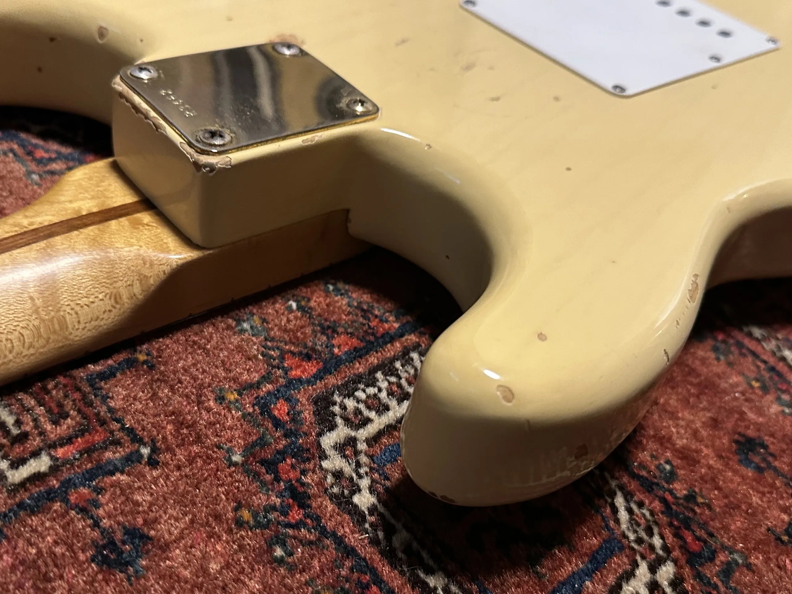 SOLD - 1997 Fender Custom Shop '50s Cunetto Relic Stratocaster Vintage Blonde