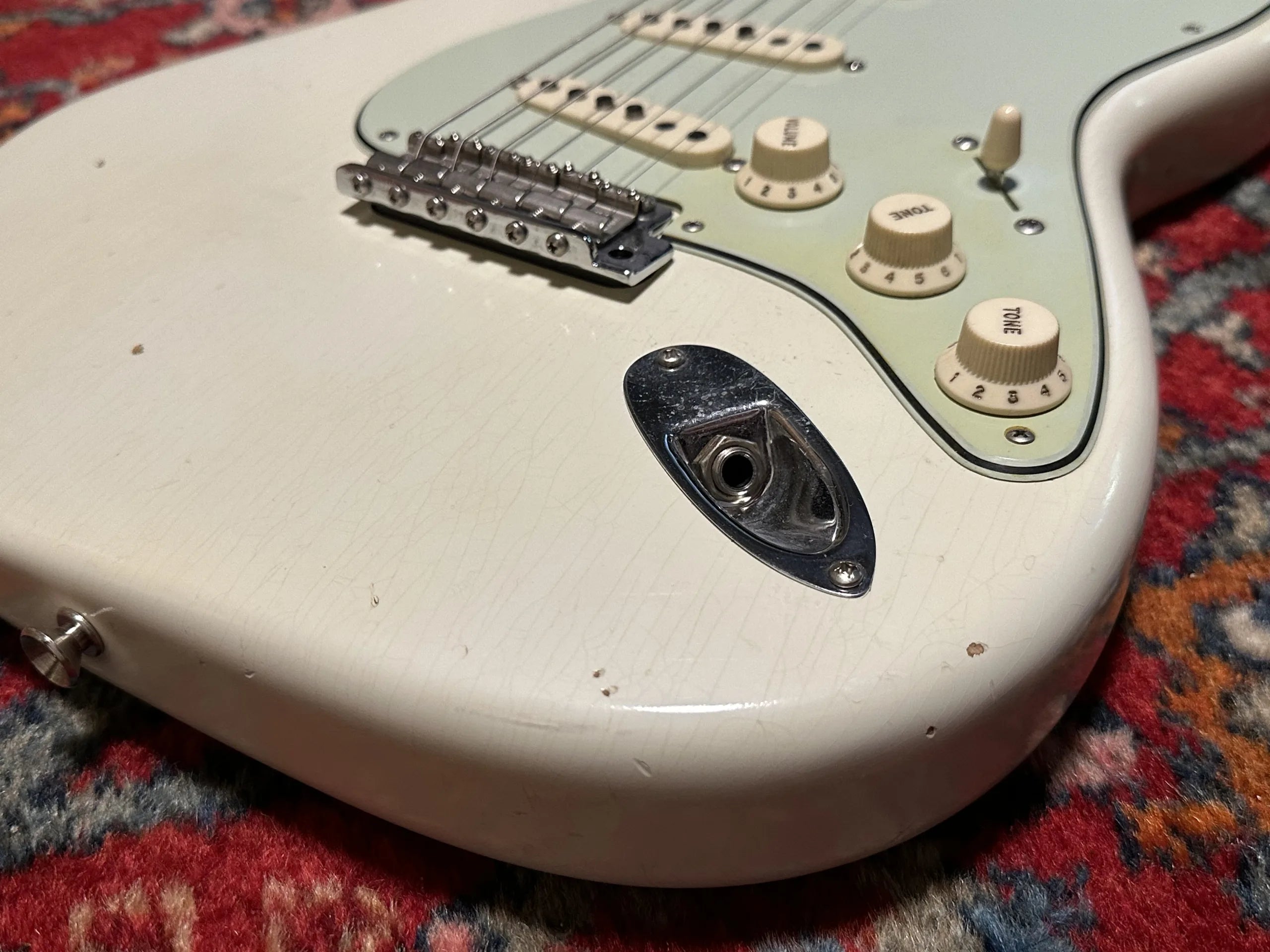 SOLD - 2018 Fender Custom Shop '59 NAMM LTD Vcus Journeyman Stratocaster Olympic White