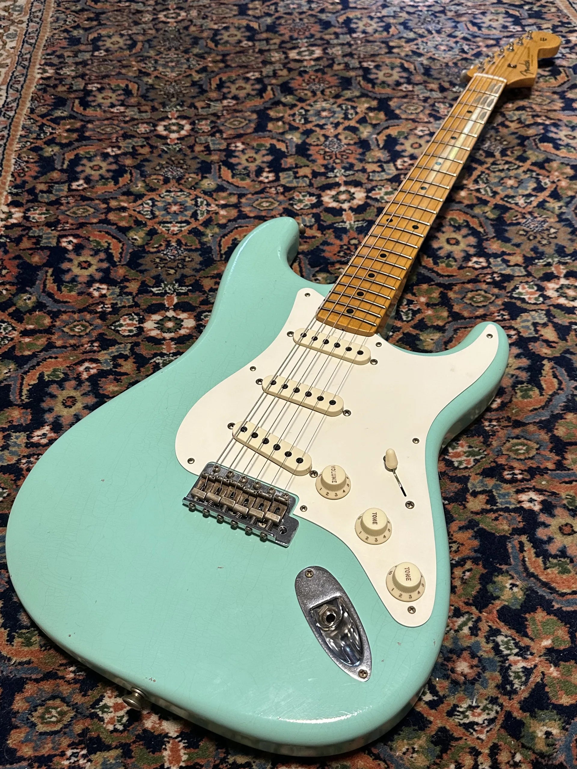 SOLD - 2023 Fender Custom Shop '56 LTD Journeyman Stratocaster Seafoam Green