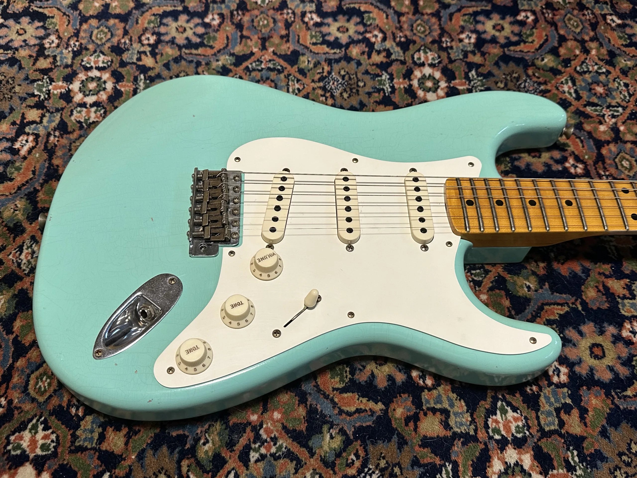 SOLD - 2023 Fender Custom Shop '56 LTD Journeyman Stratocaster Seafoam Green