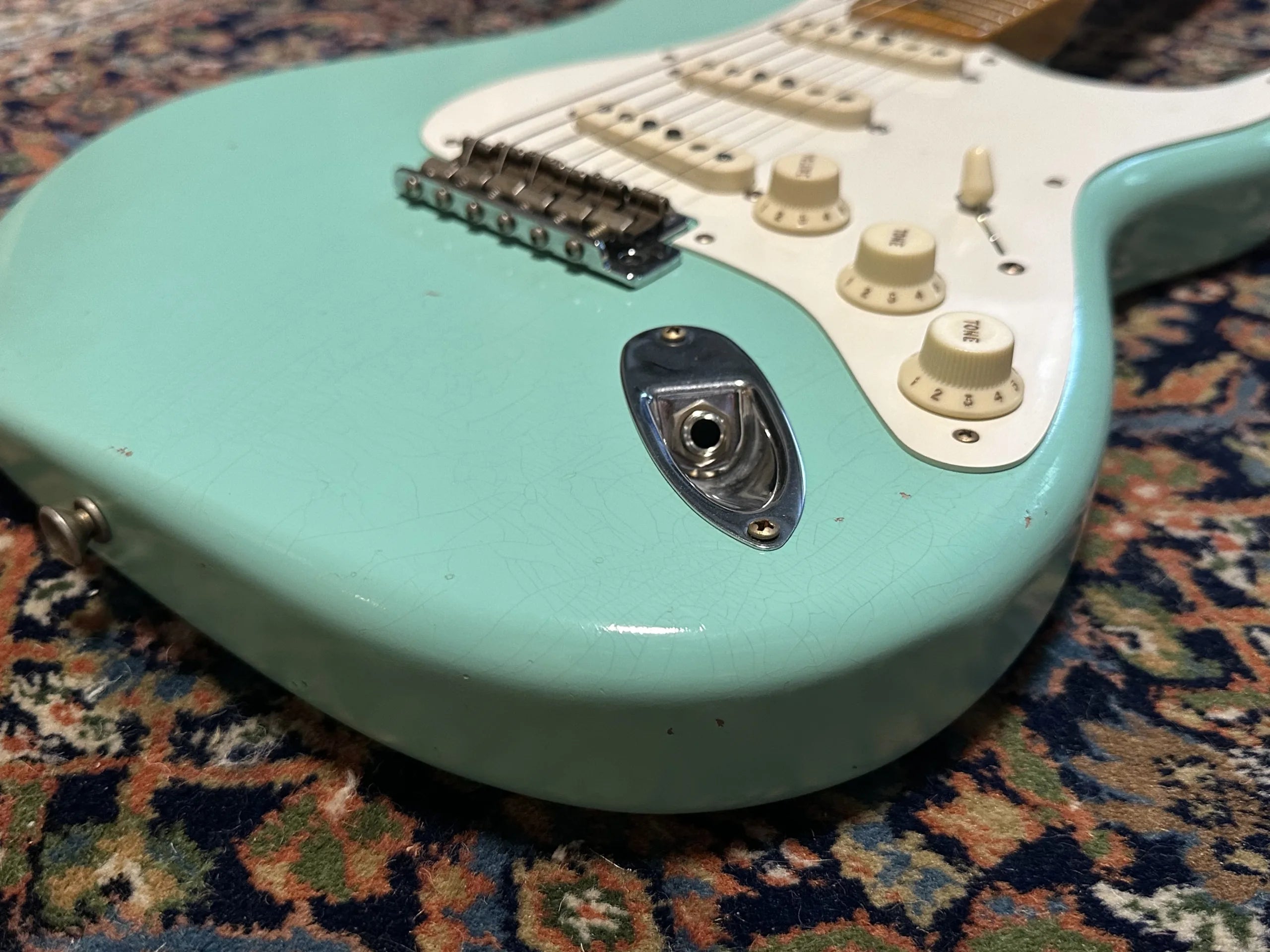 SOLD - 2023 Fender Custom Shop '56 LTD Journeyman Stratocaster Seafoam Green