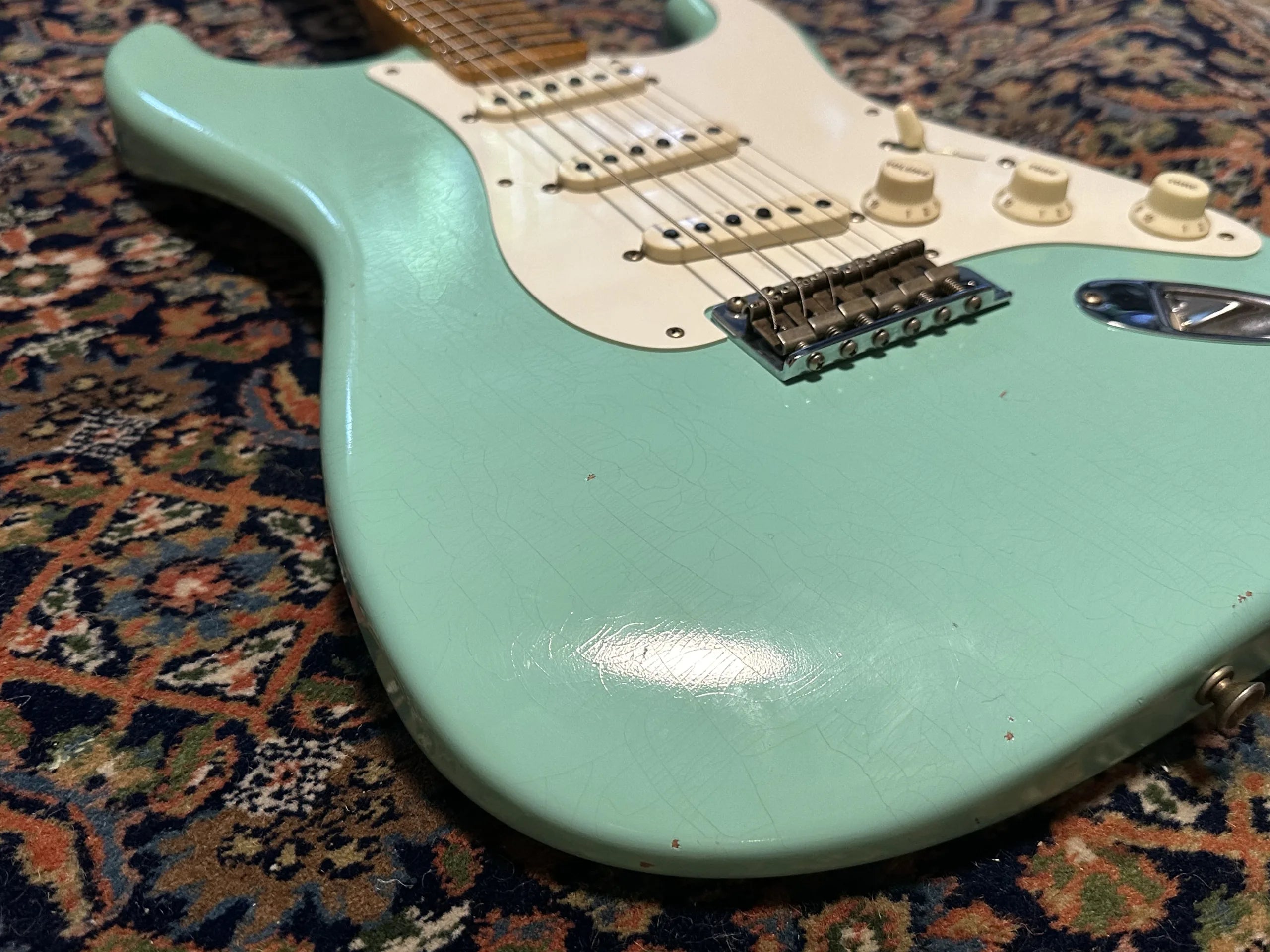 SOLD - 2023 Fender Custom Shop '56 LTD Journeyman Stratocaster Seafoam Green