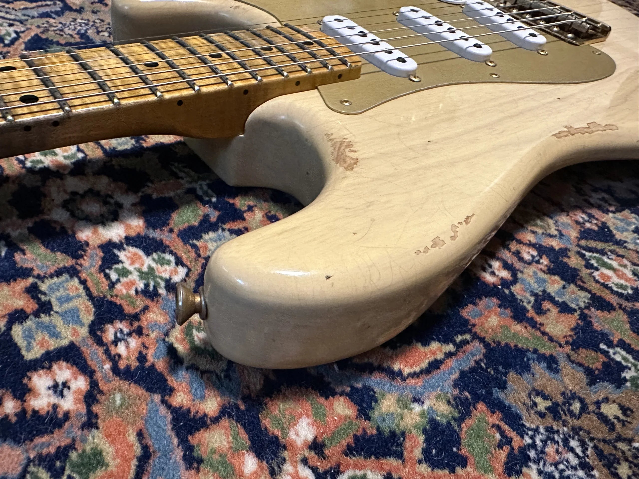 SOLD - 2023 Fender Custom Shop '55 LTD Relic Stratocaster Honey Blonde