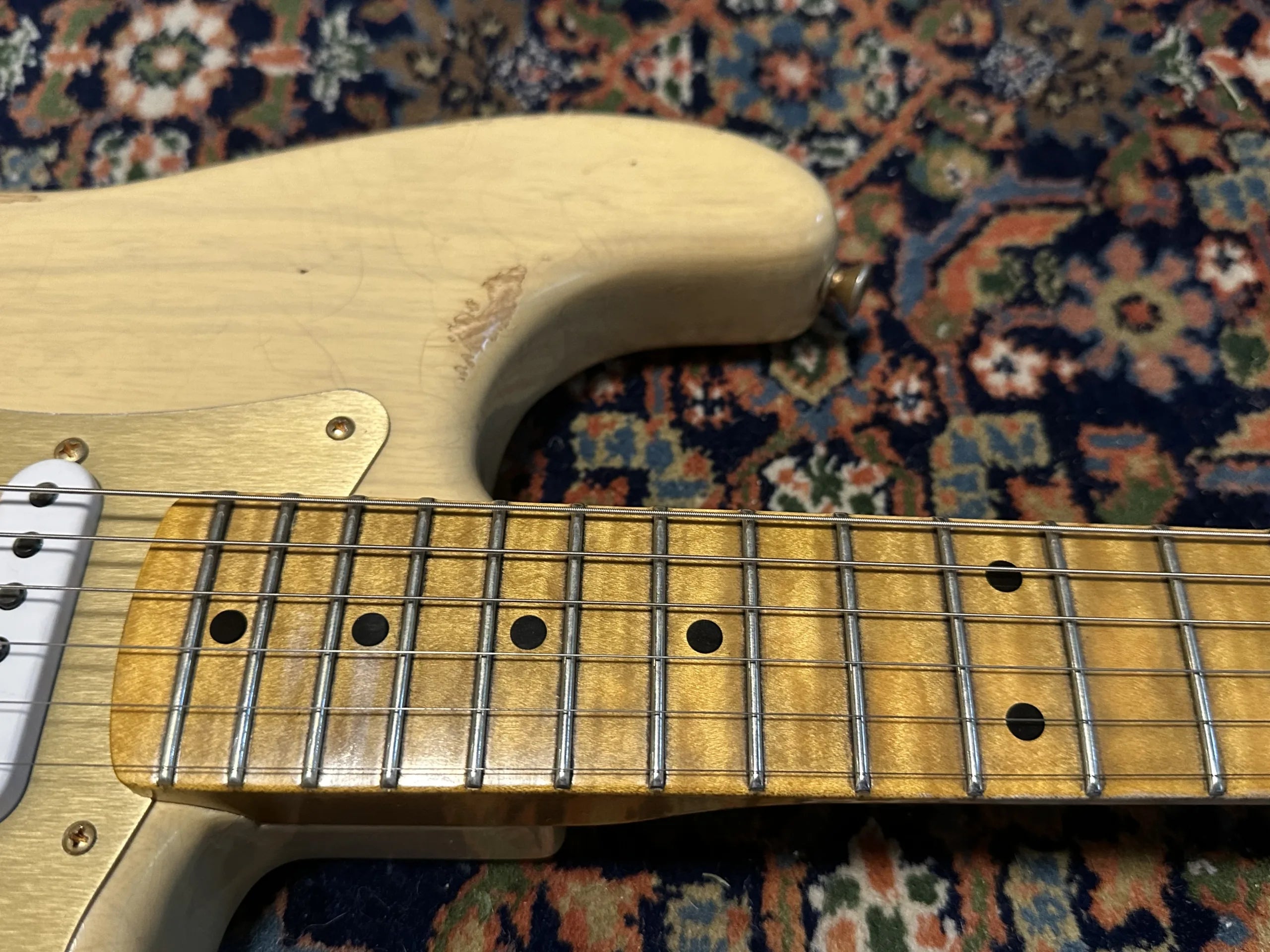 SOLD - 2023 Fender Custom Shop '55 LTD Relic Stratocaster Honey Blonde