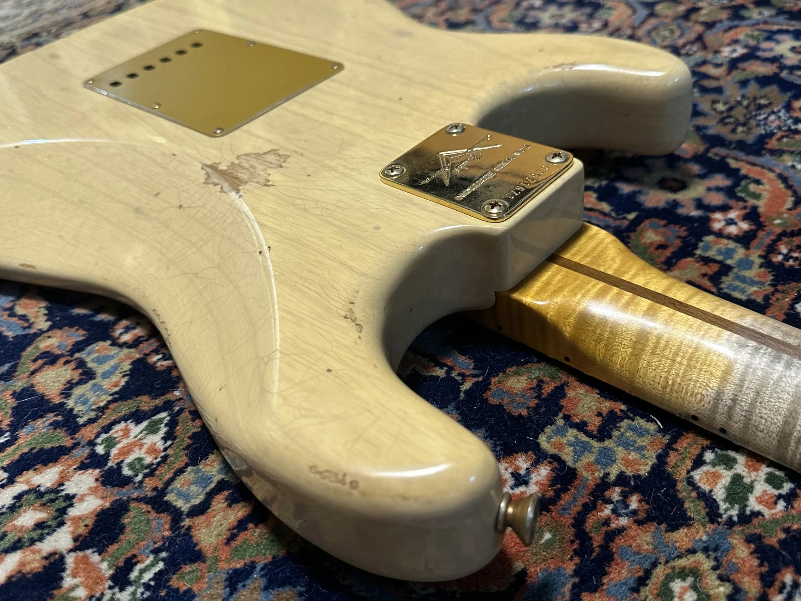 SOLD - 2023 Fender Custom Shop '55 LTD Relic Stratocaster Honey Blonde