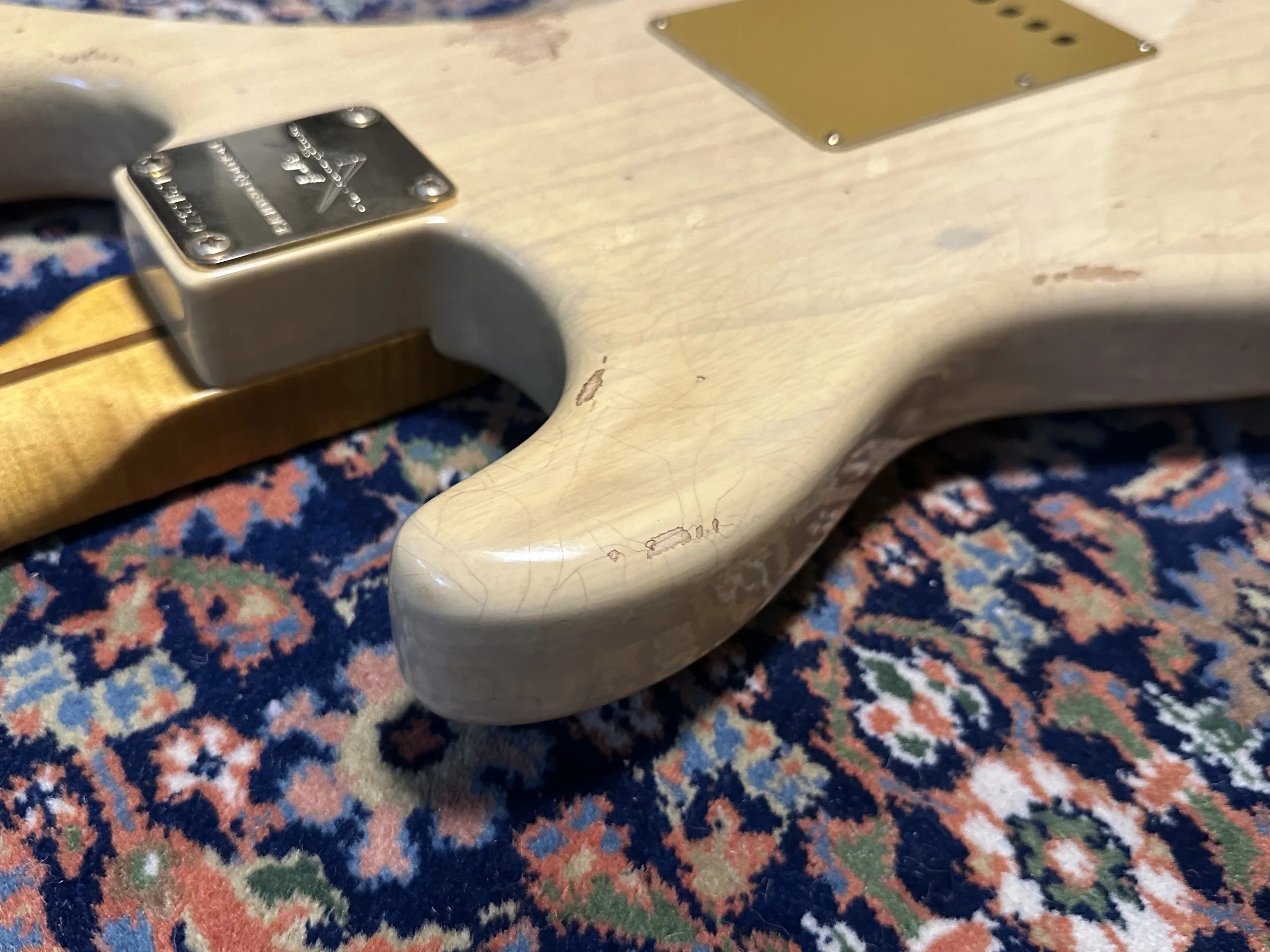 SOLD - 2023 Fender Custom Shop '55 LTD Relic Stratocaster Honey Blonde