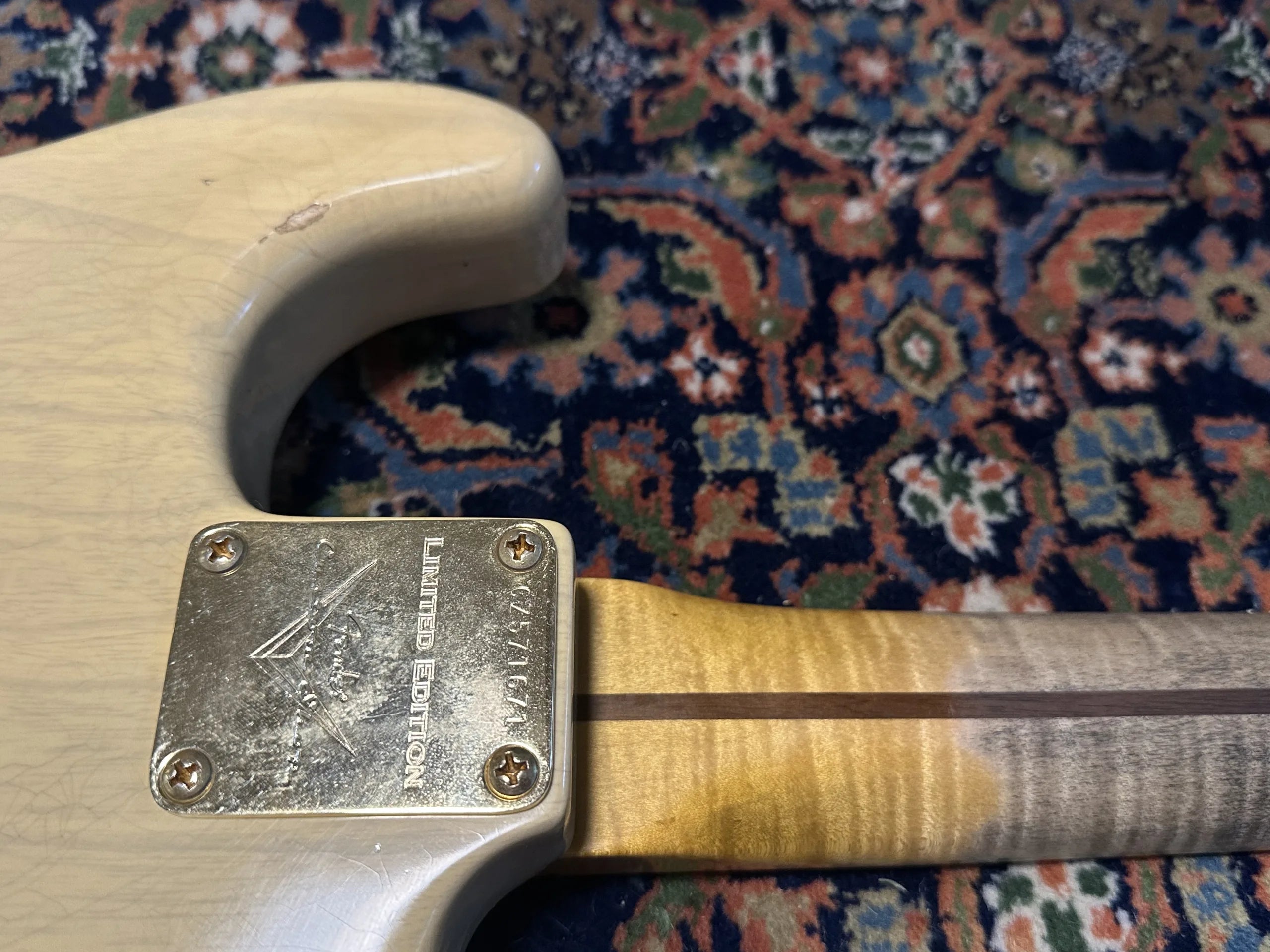 SOLD - 2023 Fender Custom Shop '55 LTD Relic Stratocaster Honey Blonde