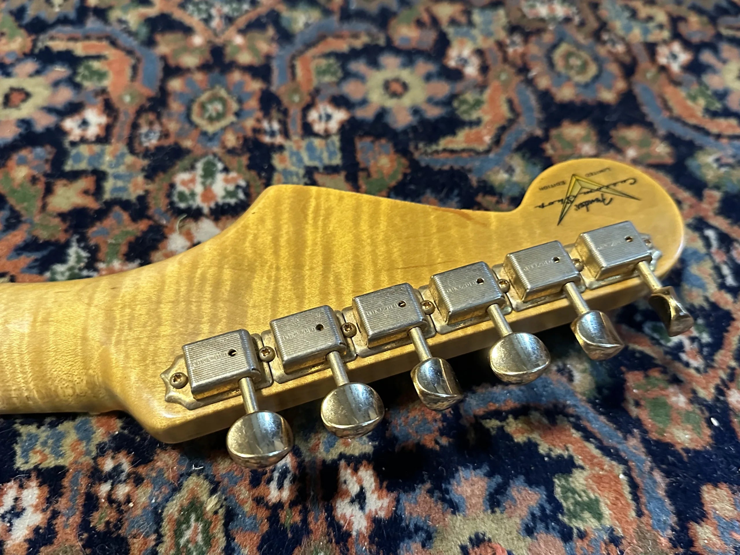 SOLD - 2023 Fender Custom Shop '55 LTD Relic Stratocaster Honey Blonde