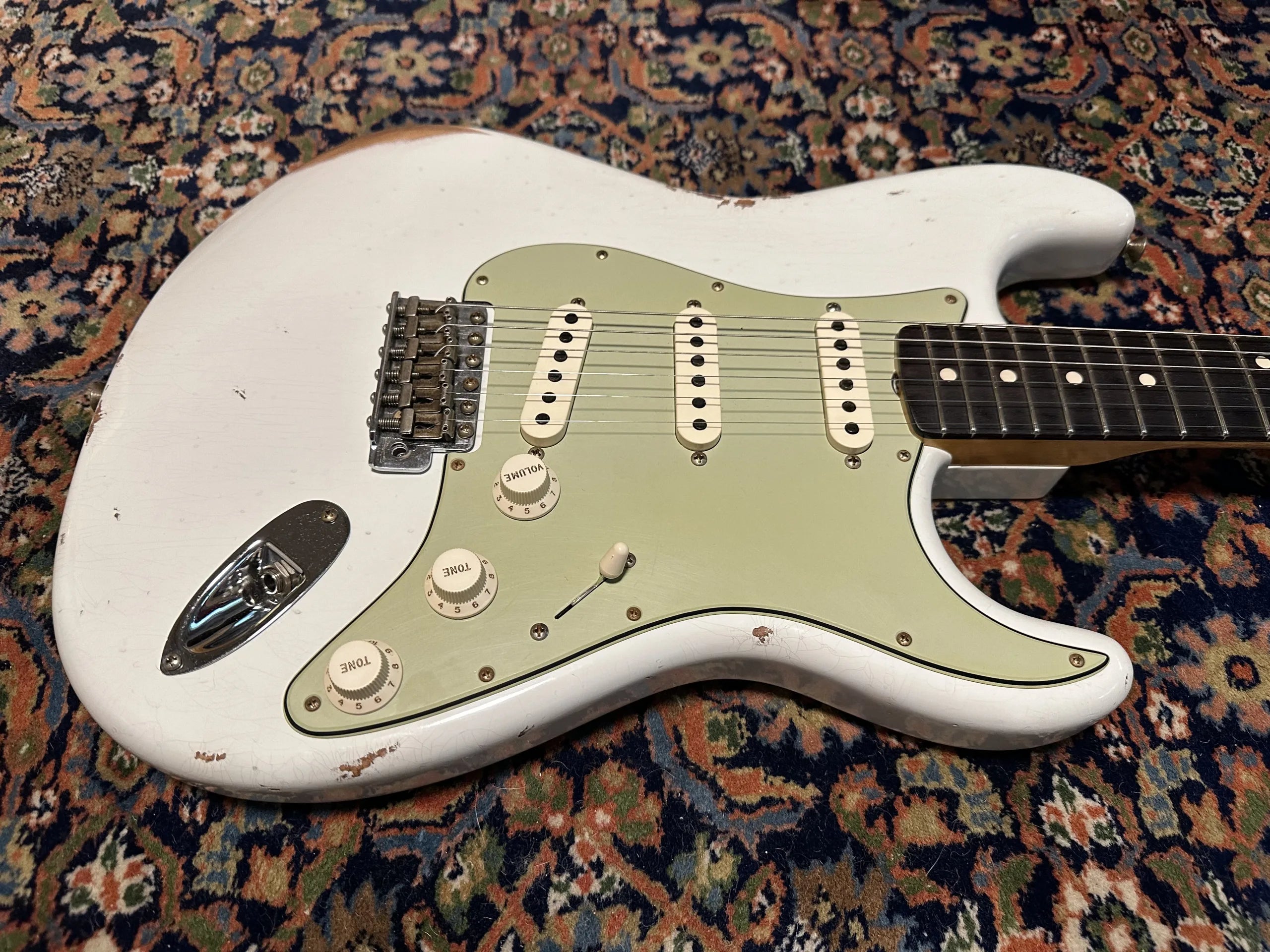 Fender Custom Shop '63 Relic Stratocaster 2023 Olympic White
