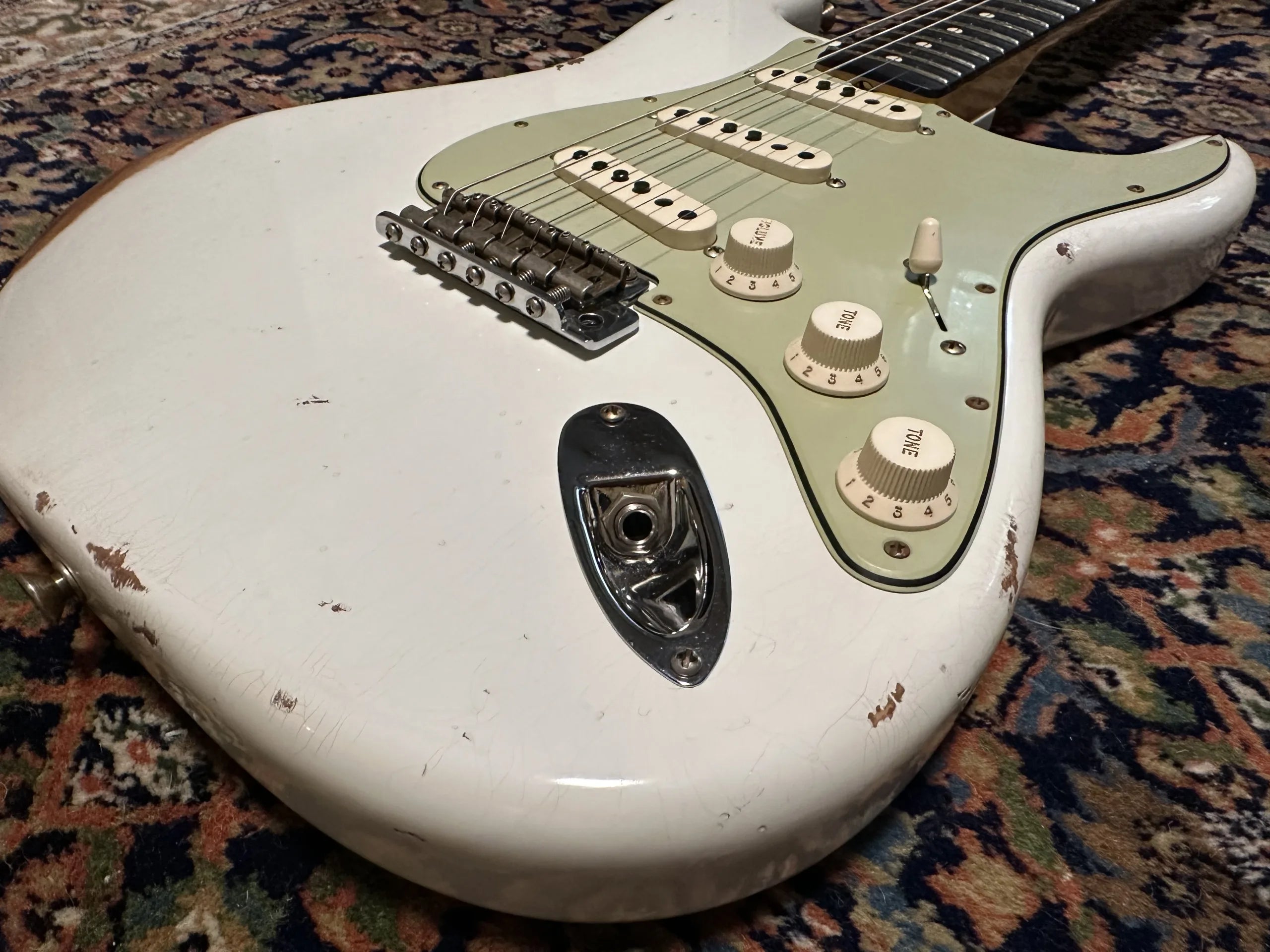 Fender Custom Shop '63 Relic Stratocaster 2023 Olympic White
