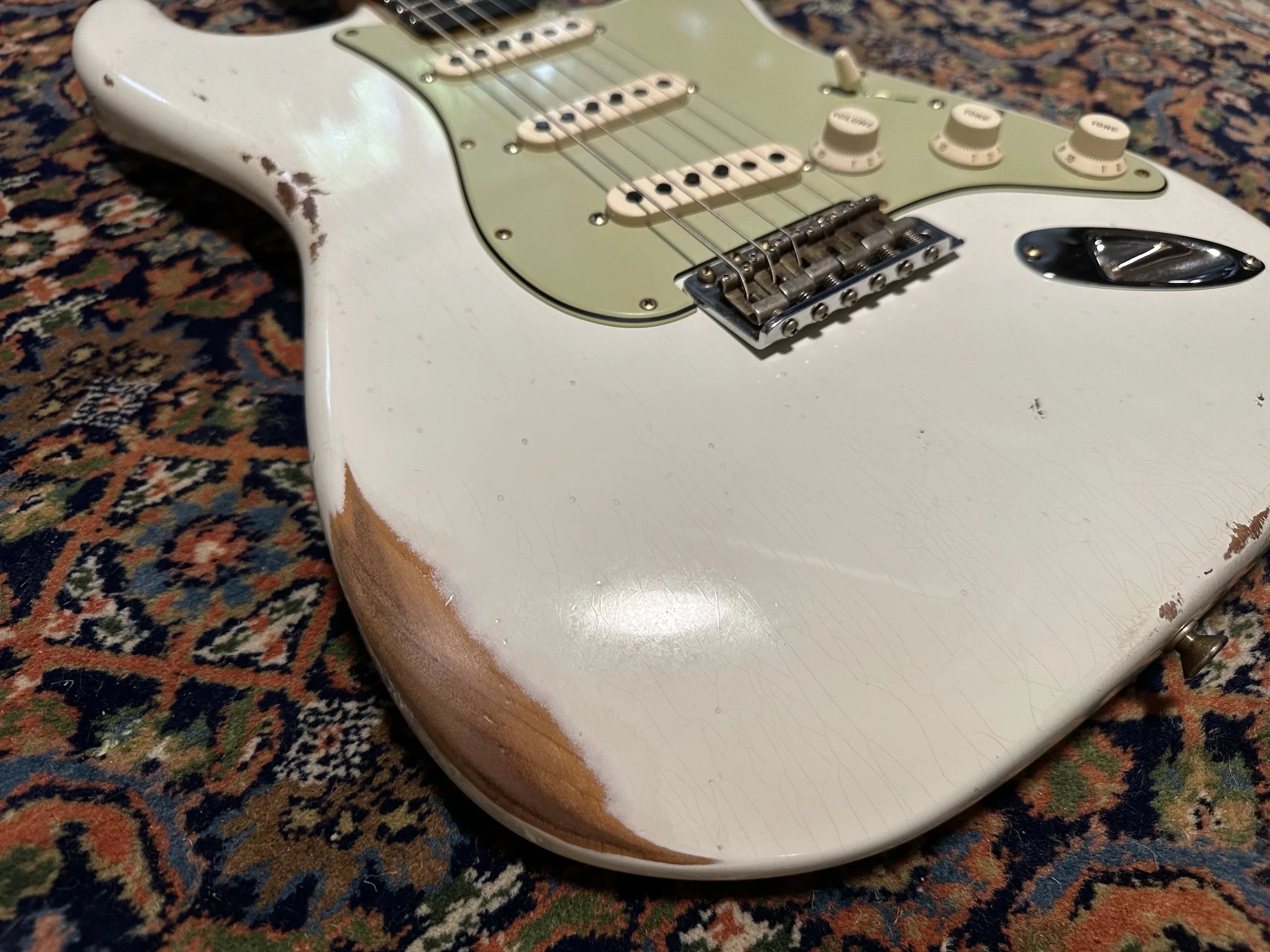 Fender Custom Shop '63 Relic Stratocaster 2023 Olympic White