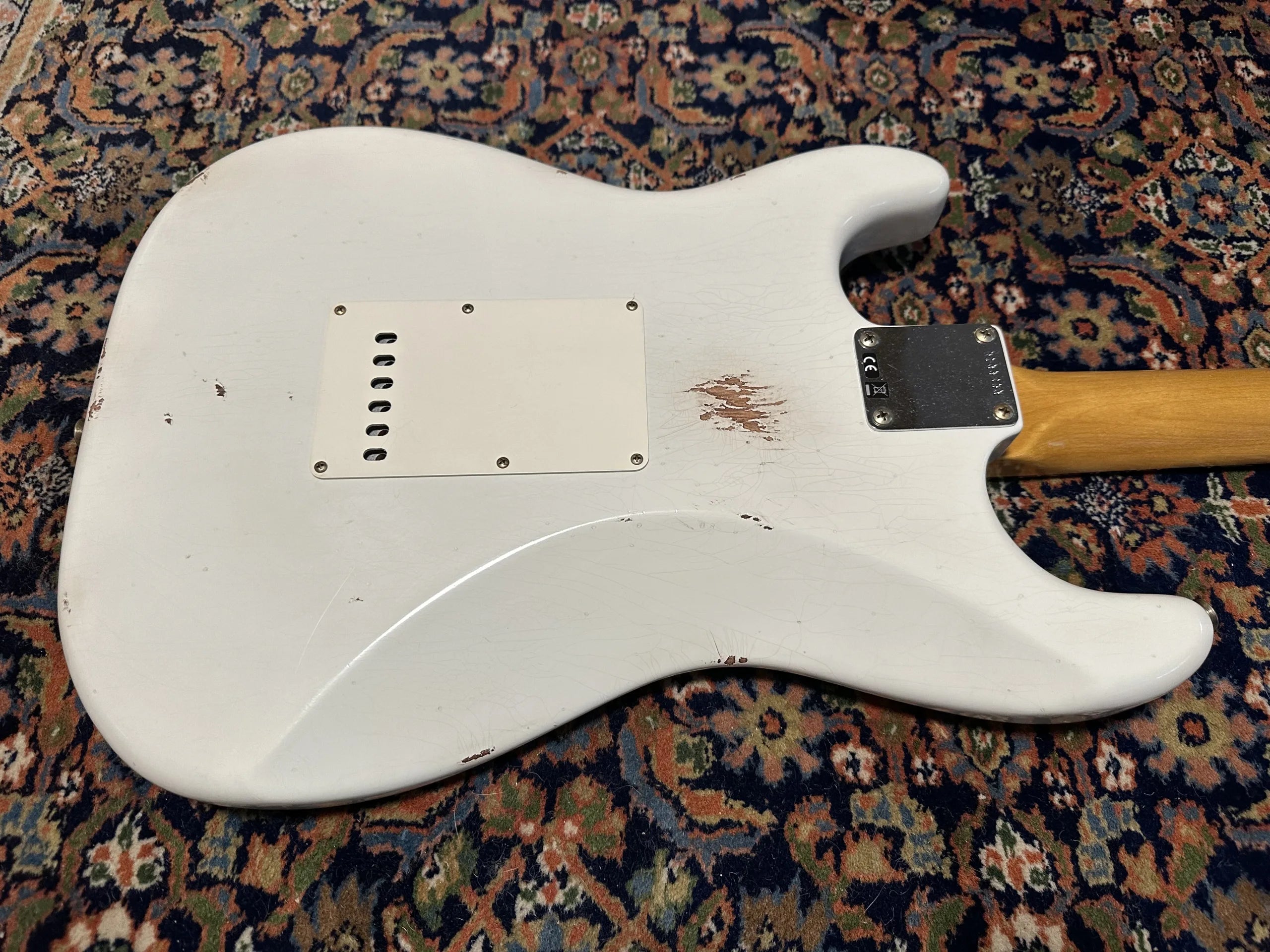 Fender Custom Shop '63 Relic Stratocaster 2023 Olympic White