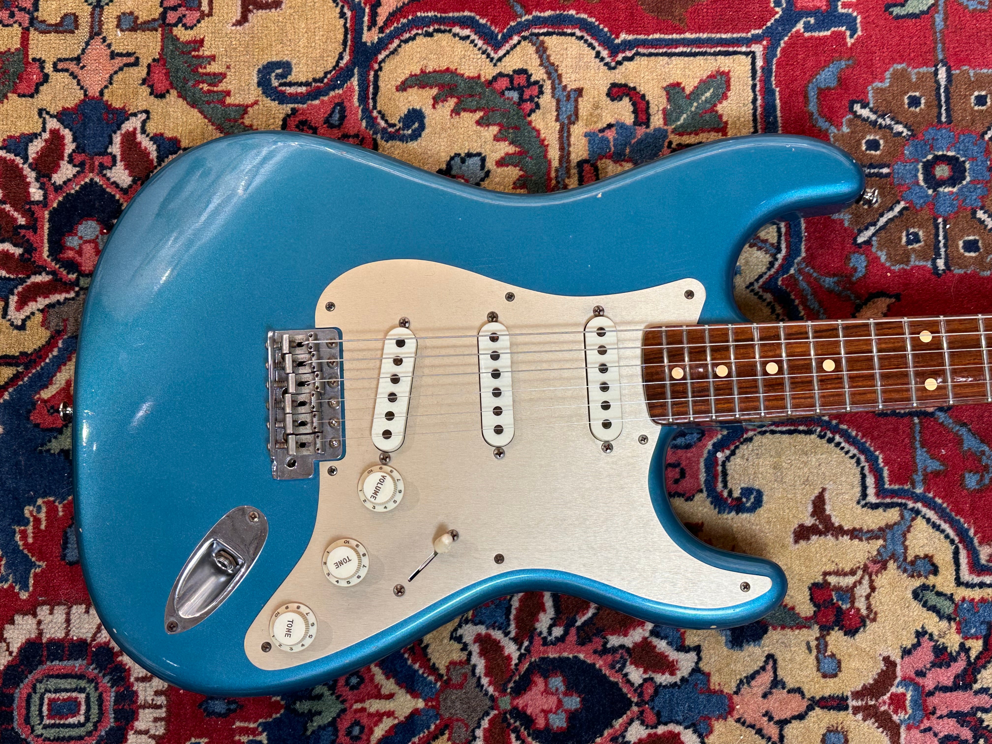 Fender Custom Shop '50s Solid Rosewood Neck Journeyman Stratocaster 2015 Ocean Turquoise