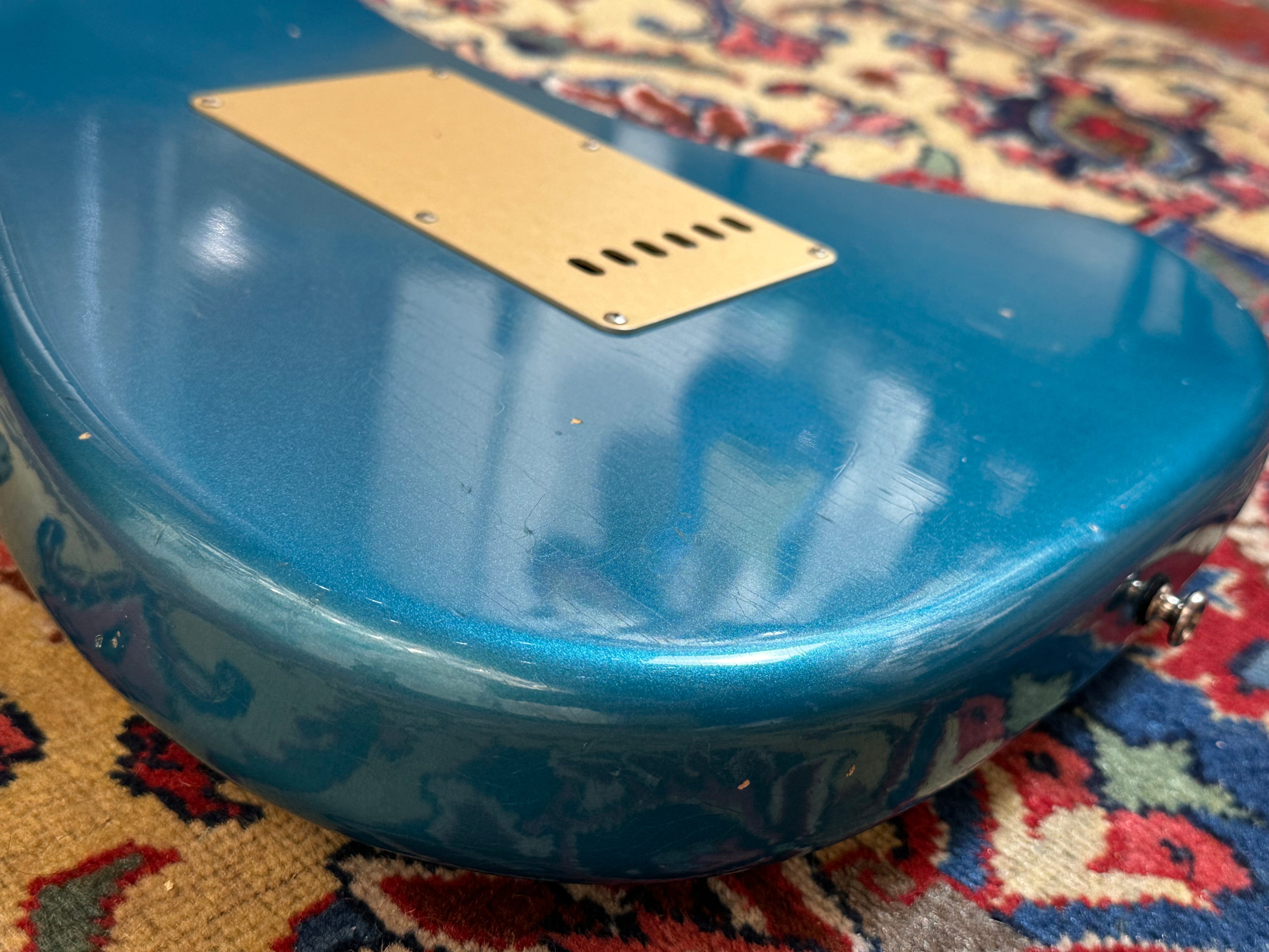 Fender Custom Shop '50s Solid Rosewood Neck Journeyman Stratocaster 2015 Ocean Turquoise